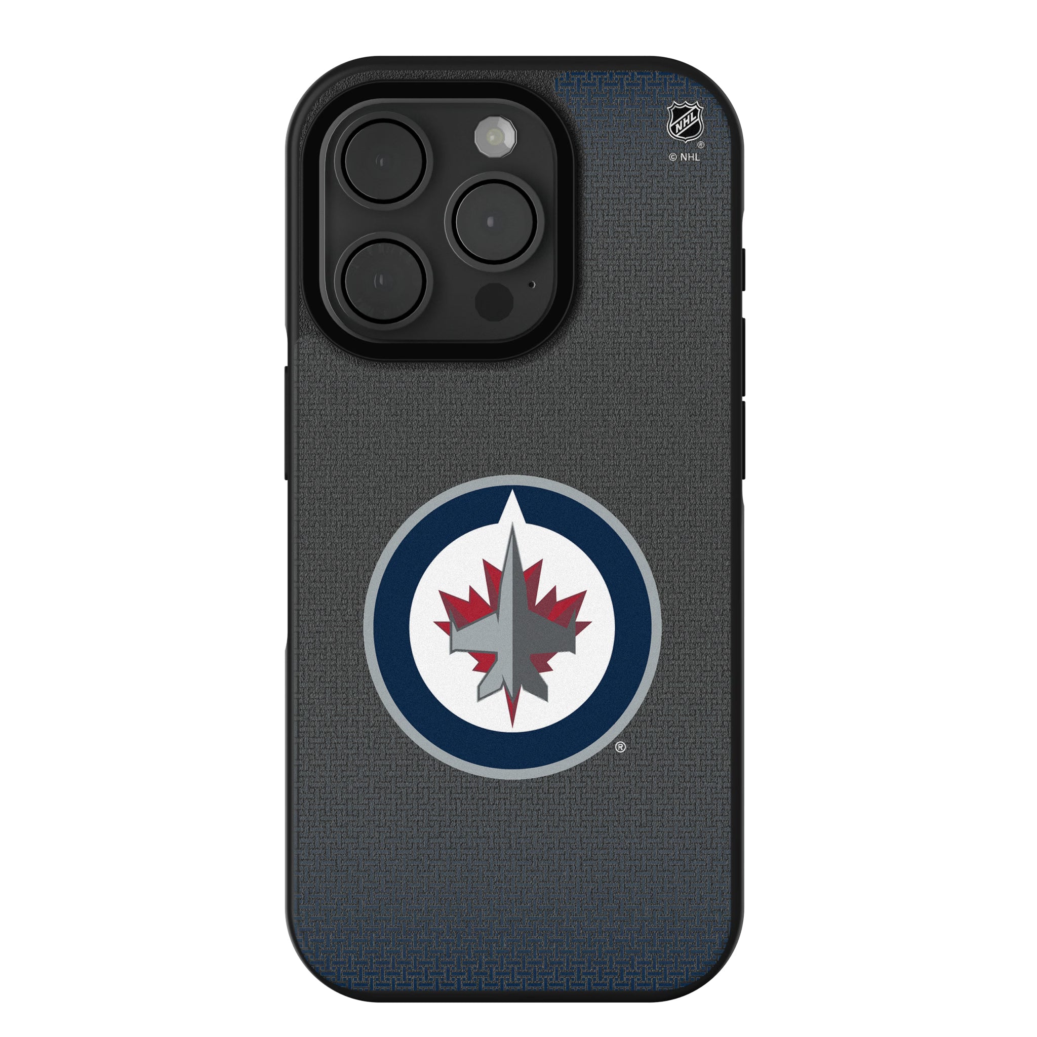 Winnipeg Jets Linen iPhone Bump Phone Case for Apple iPhone