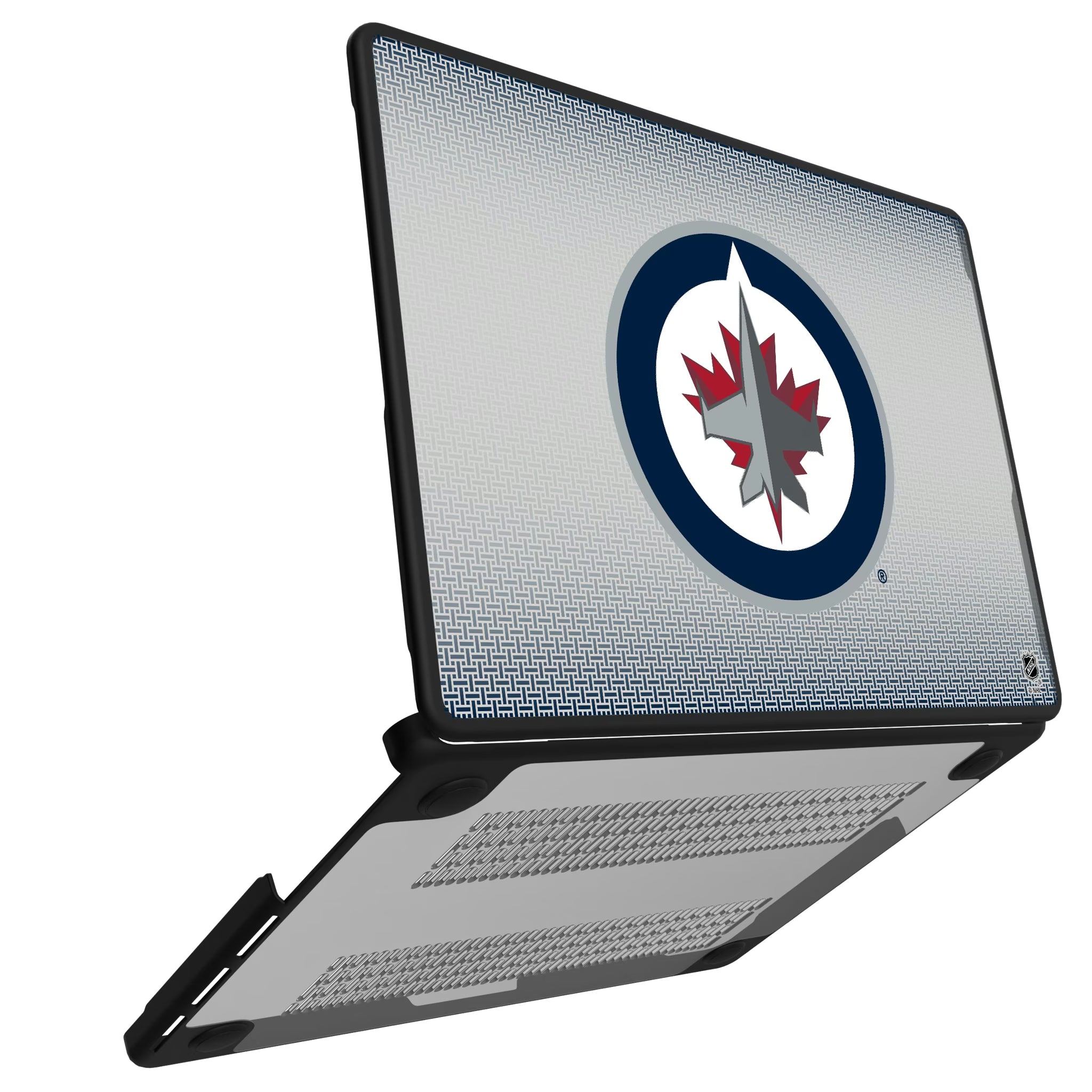 Winnipeg Jets Linen MacBook Laptop Case for Apple MacBook#Device_MacBook Pro (14-inch, 2021) / MacBook Pro (14-inch, 2023) / MacBook Pro (14-inch, 2024)