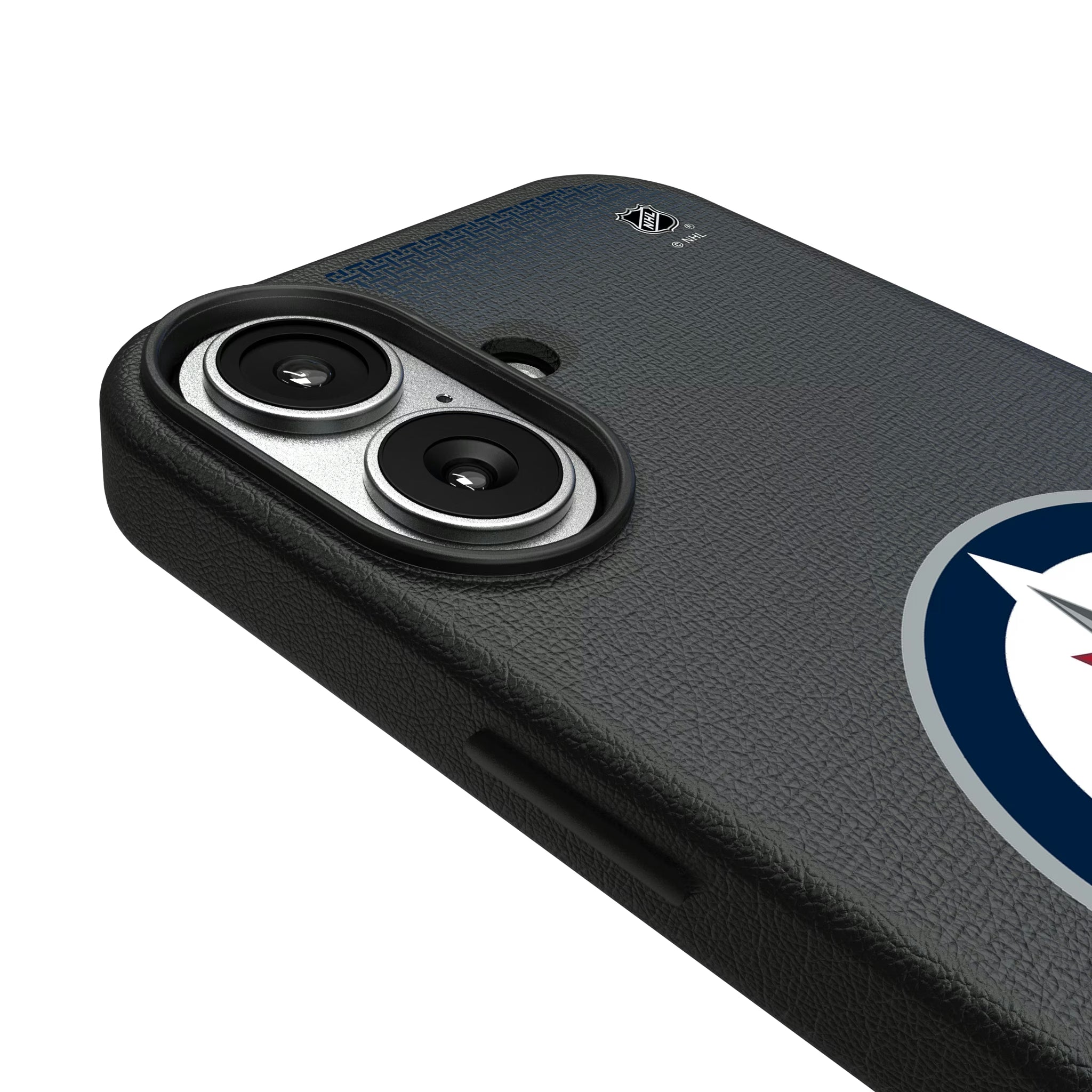 Winnipeg Jets Linen iPhone MagSafe Compatible Phone Case for Apple iPhone - Detail#Device_iPhone 17