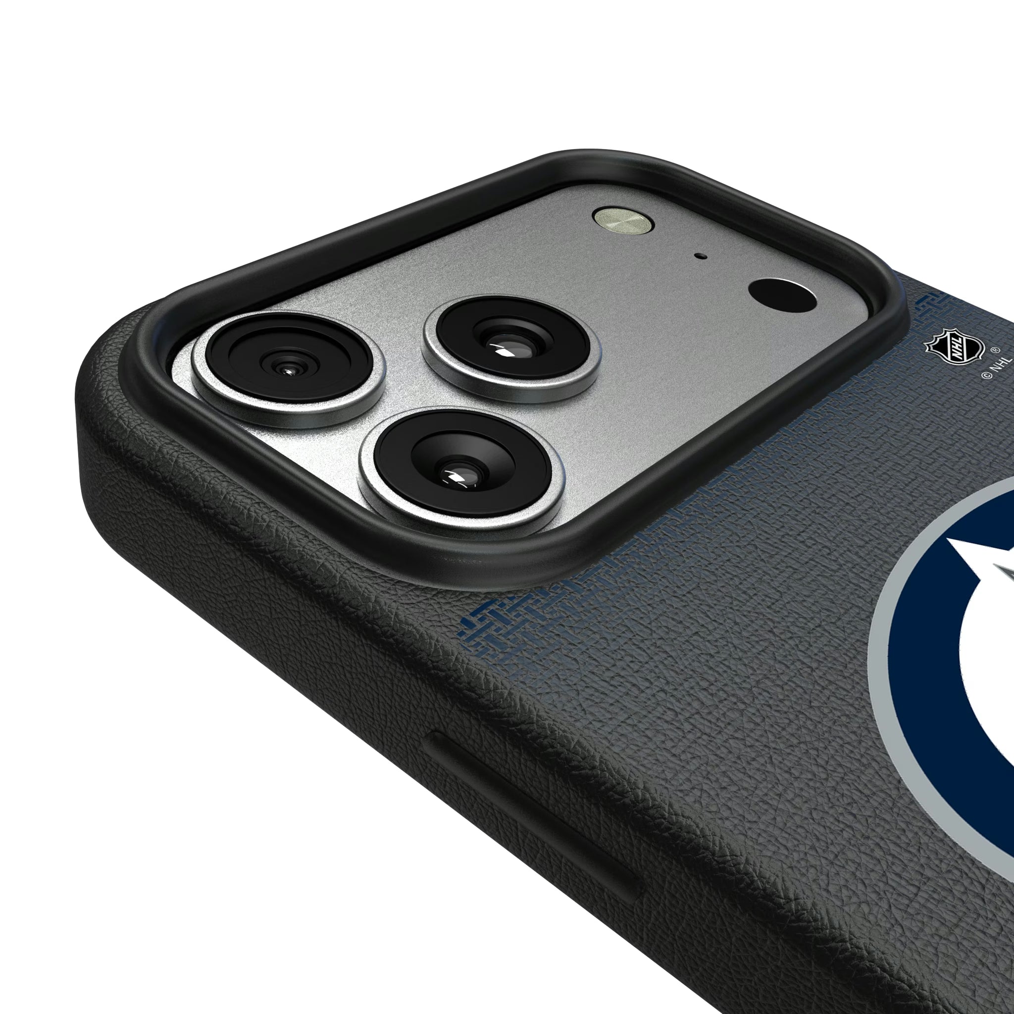 Winnipeg Jets Linen iPhone MagSafe Compatible Phone Case for Apple iPhone - Detail#Device_iPhone 17 Pro Max