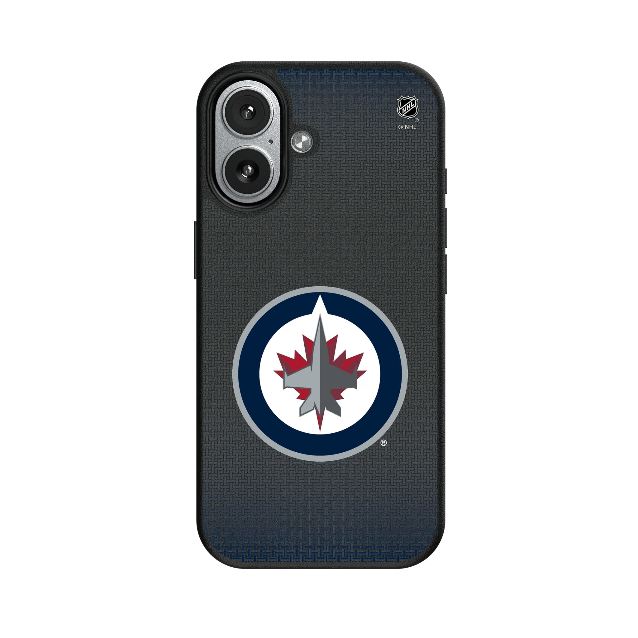 Winnipeg Jets Linen iPhone MagSafe Compatible Phone Case for Apple iPhone#Device_iPhone 17