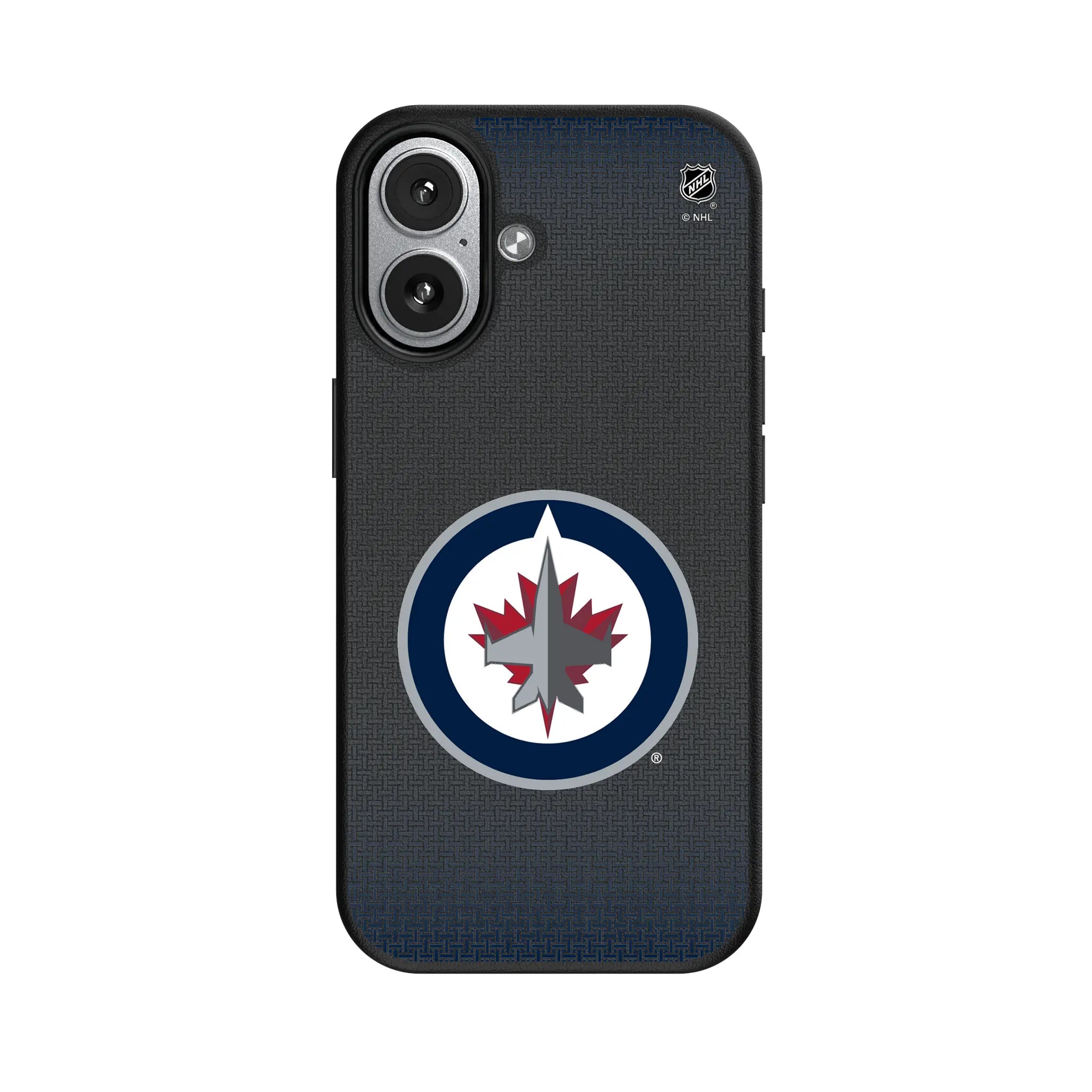 Winnipeg Jets Linen iPhone MagSafe Compatible Phone Case for Apple iPhone#Device_iPhone 17