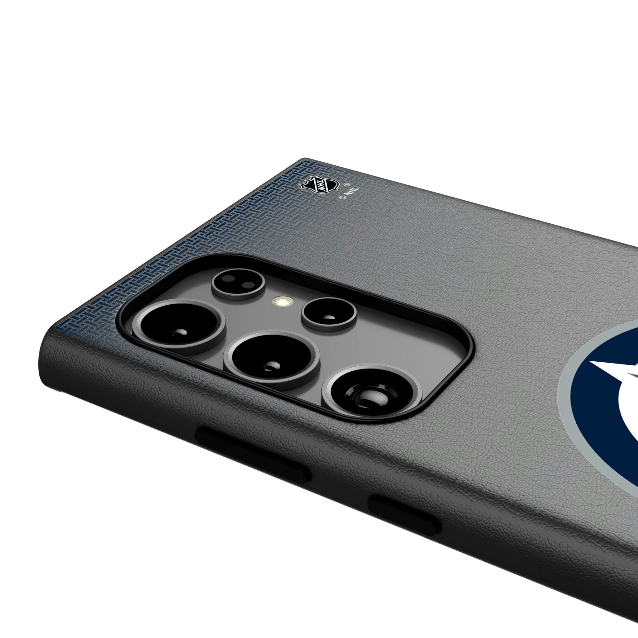 Winnipeg Jets Linen Galaxy MagSafe Compatible Phone Case for Samsung Galaxy - Detail