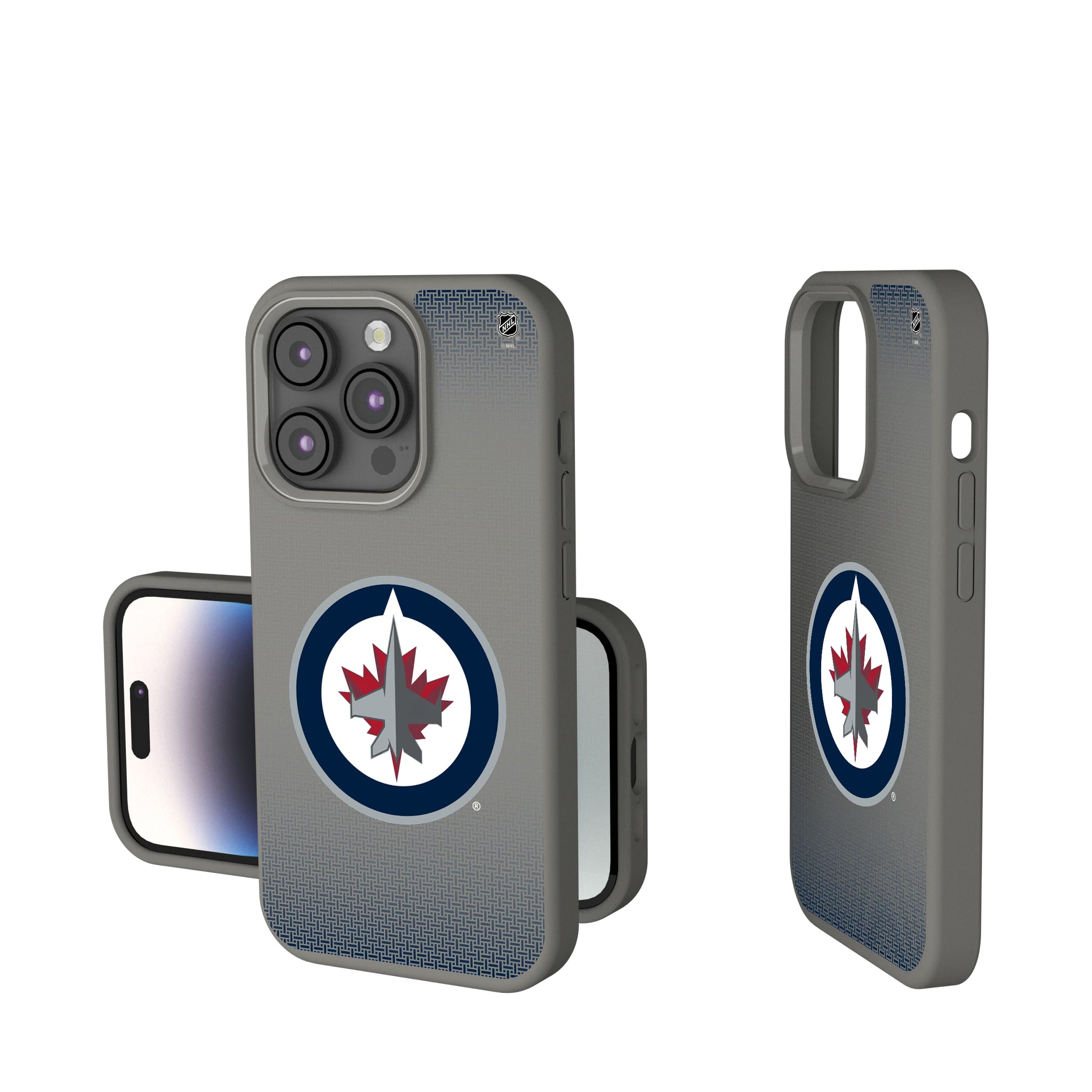 Winnipeg Jets Linen iPhone Soft Touch Phone Case for Apple iPhone