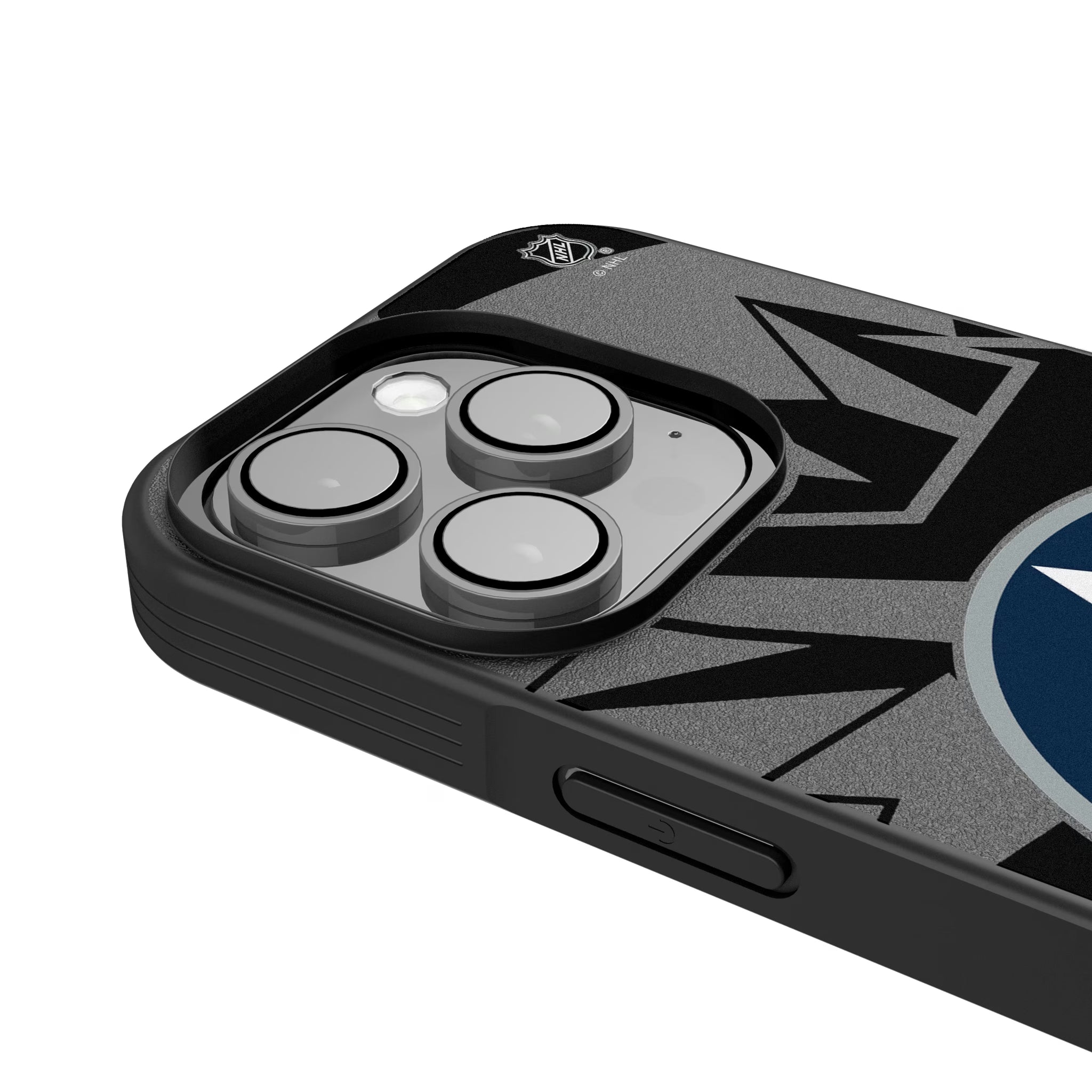 Winnipeg Jets Monocolor Tilt iPhone Bump Phone Case for Apple iPhone - Detail