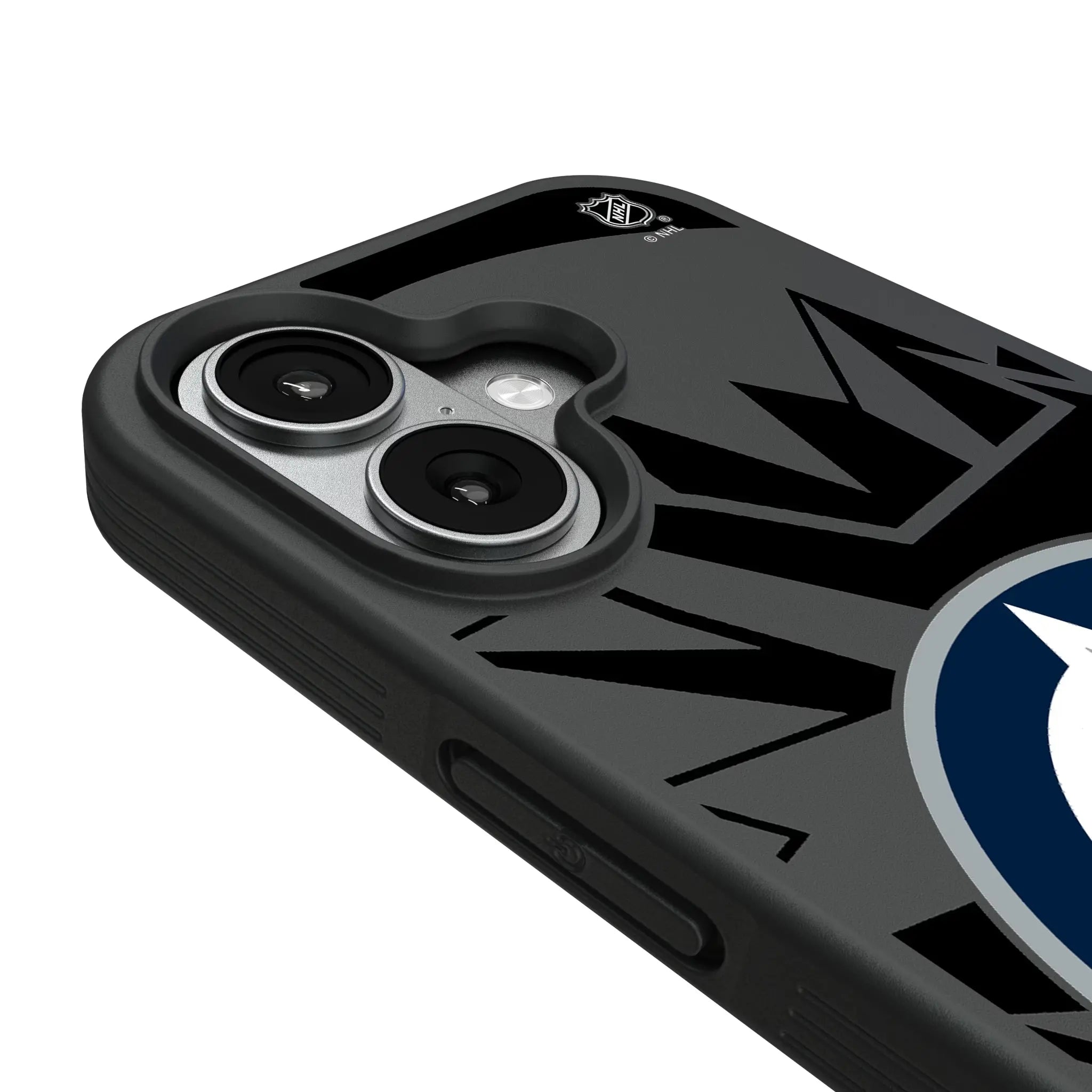 Winnipeg Jets Monocolor Tilt iPhone Bump Phone Case for Apple iPhone - Detail#Device_iPhone 17