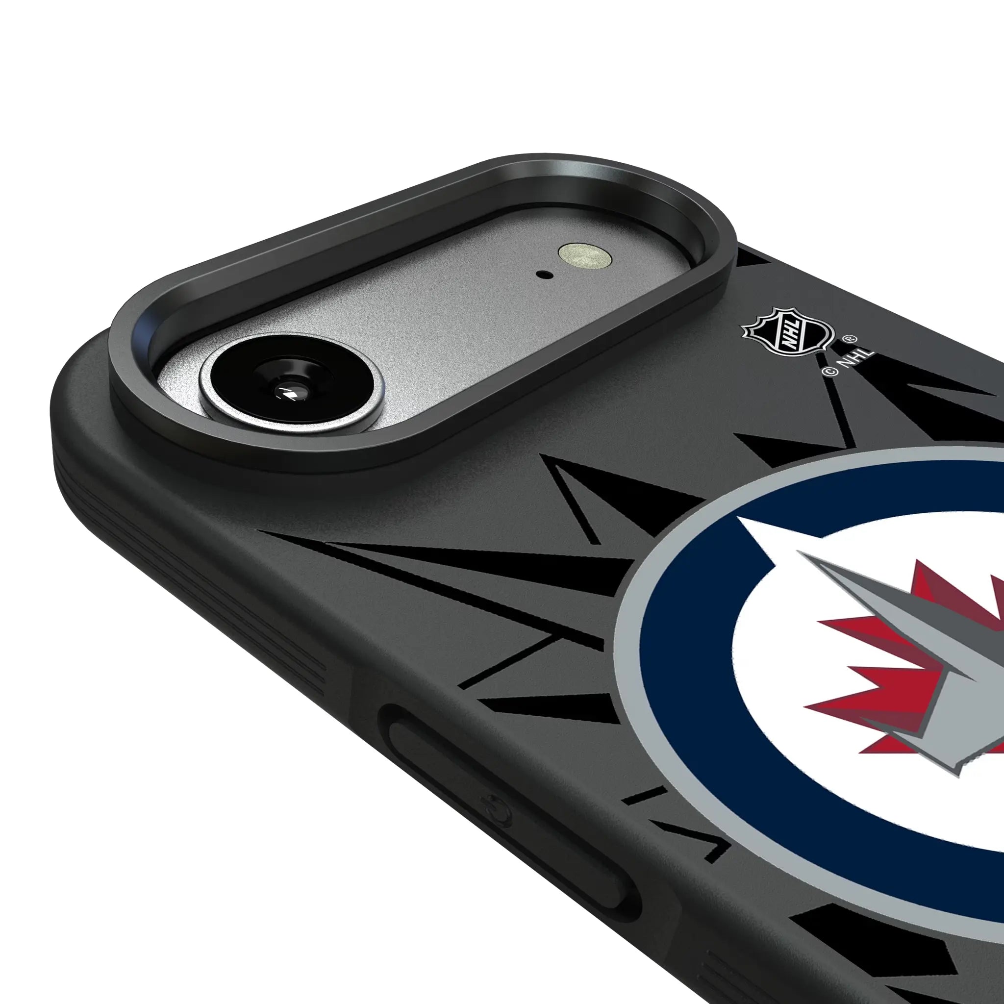 Winnipeg Jets Monocolor Tilt iPhone Bump Phone Case for Apple iPhone - Detail#Device_iPhone Air
