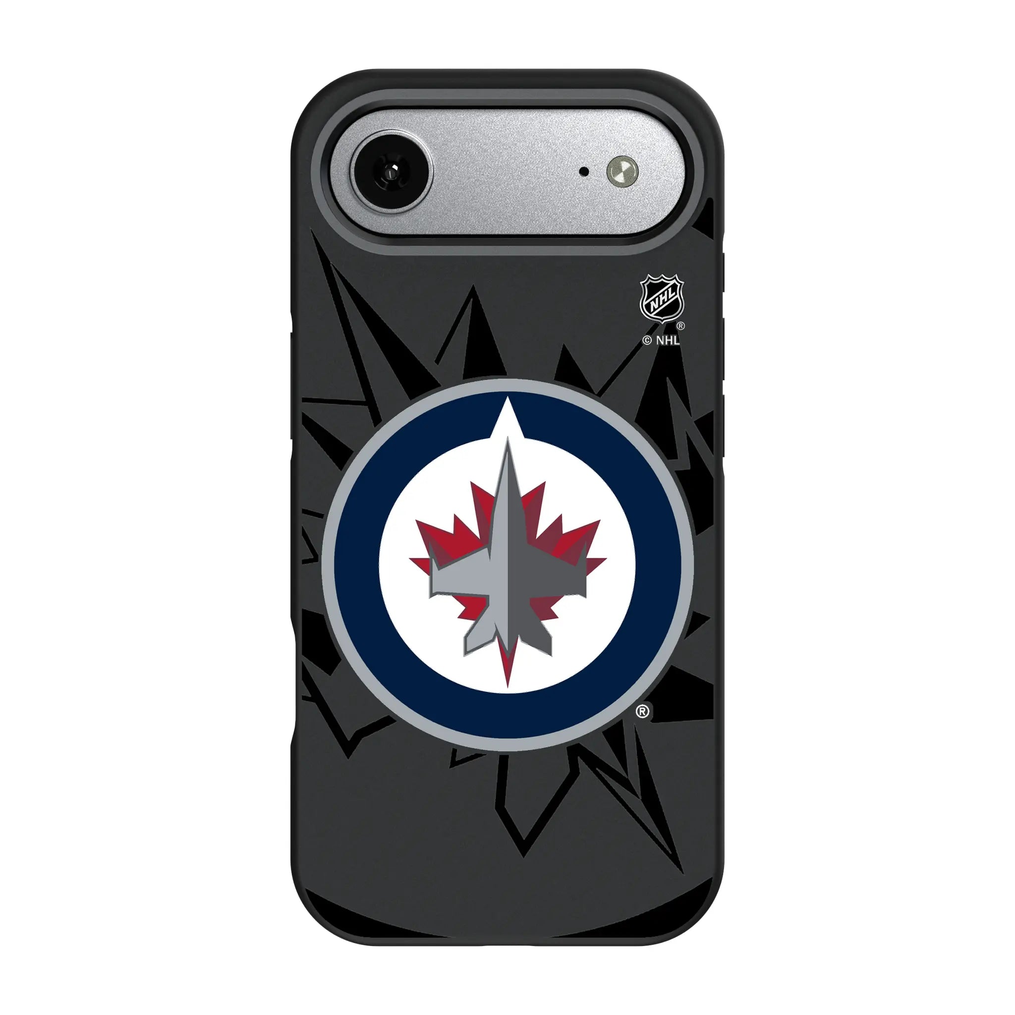 Winnipeg Jets Monocolor Tilt iPhone Bump Phone Case for Apple iPhone#Device_iPhone Air