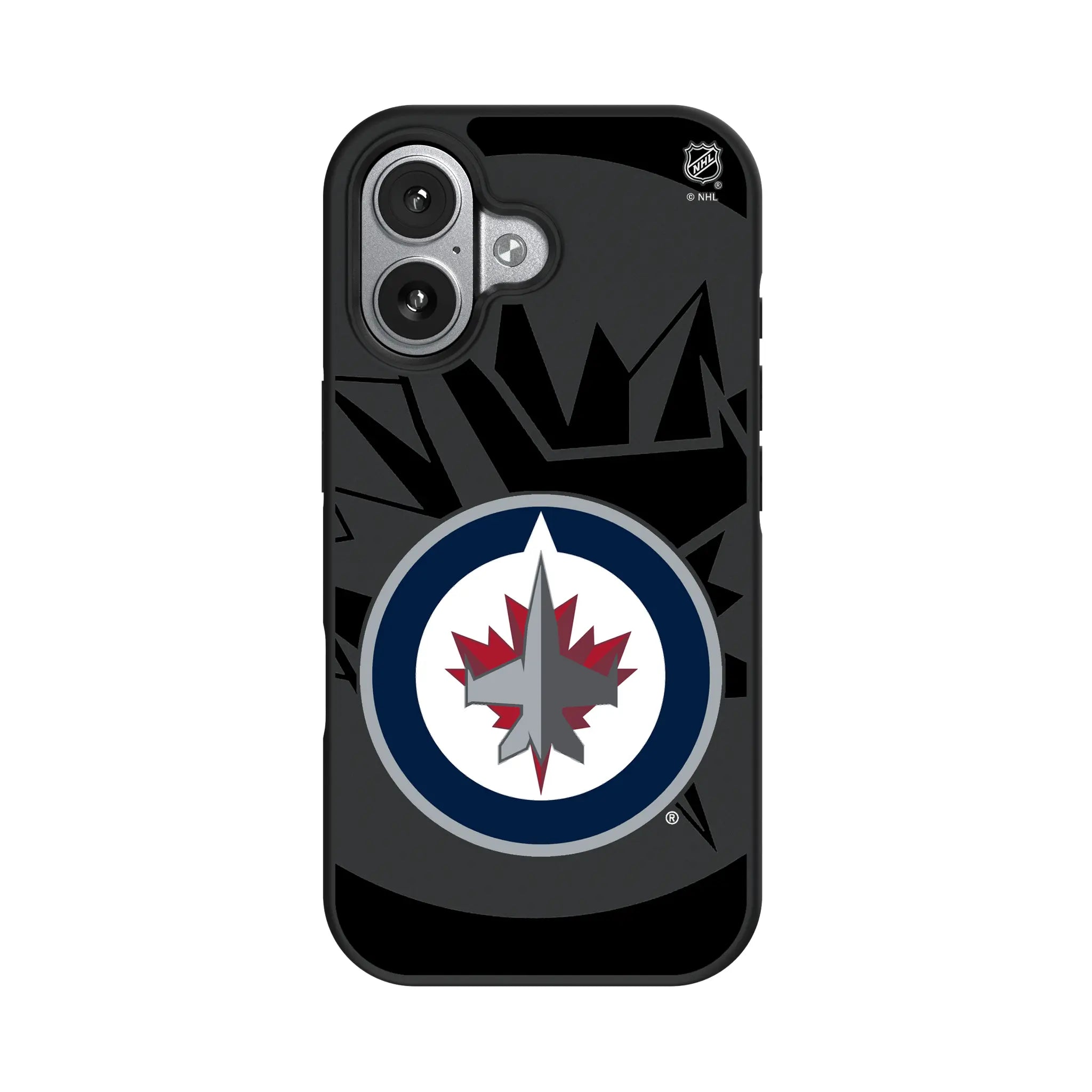 Winnipeg Jets Monocolor Tilt iPhone Bump Phone Case for Apple iPhone#Device_iPhone 17