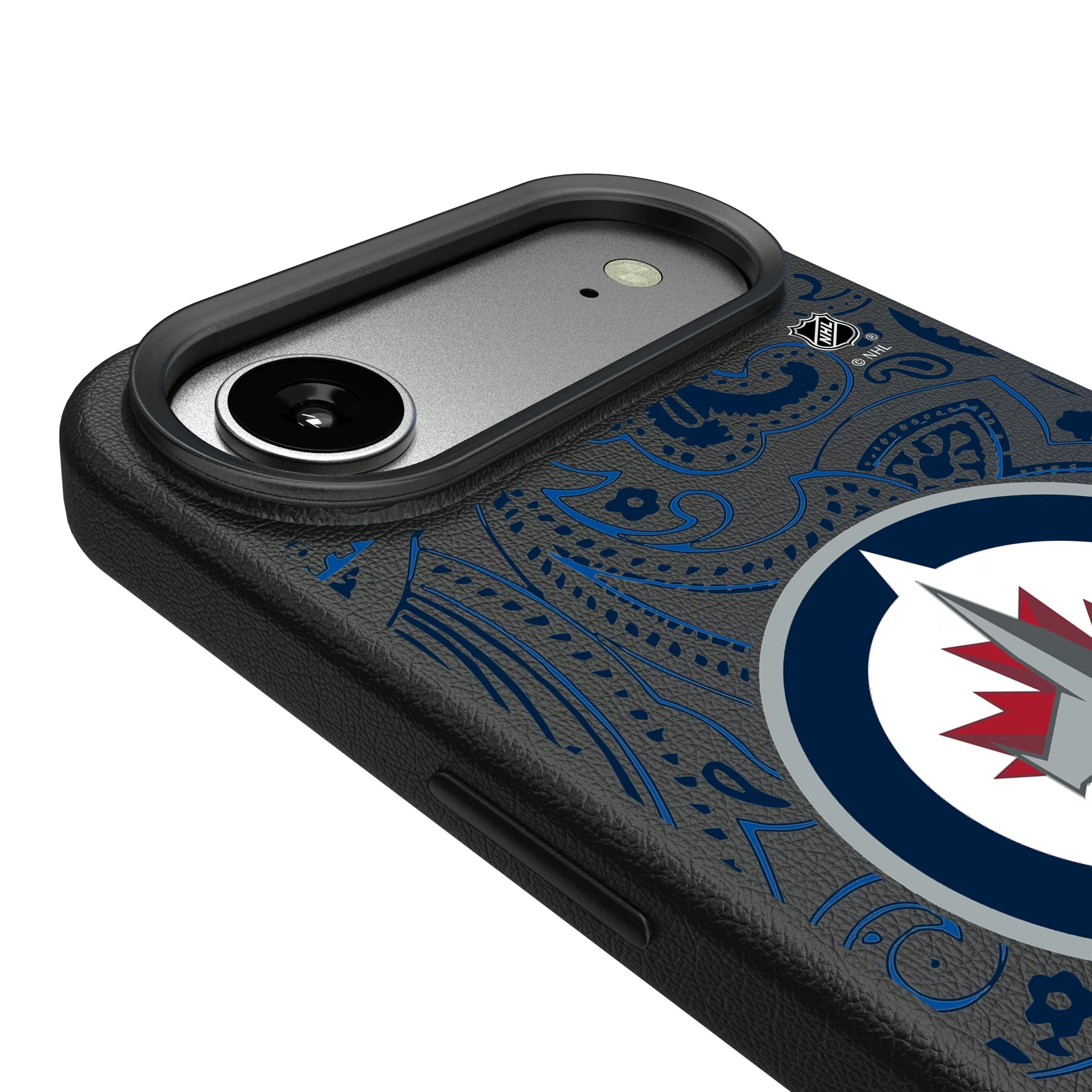 Winnipeg Jets Paisley iPhone MagSafe Compatible Phone Case for Apple iPhone - Detail#Device_iPhone Air
