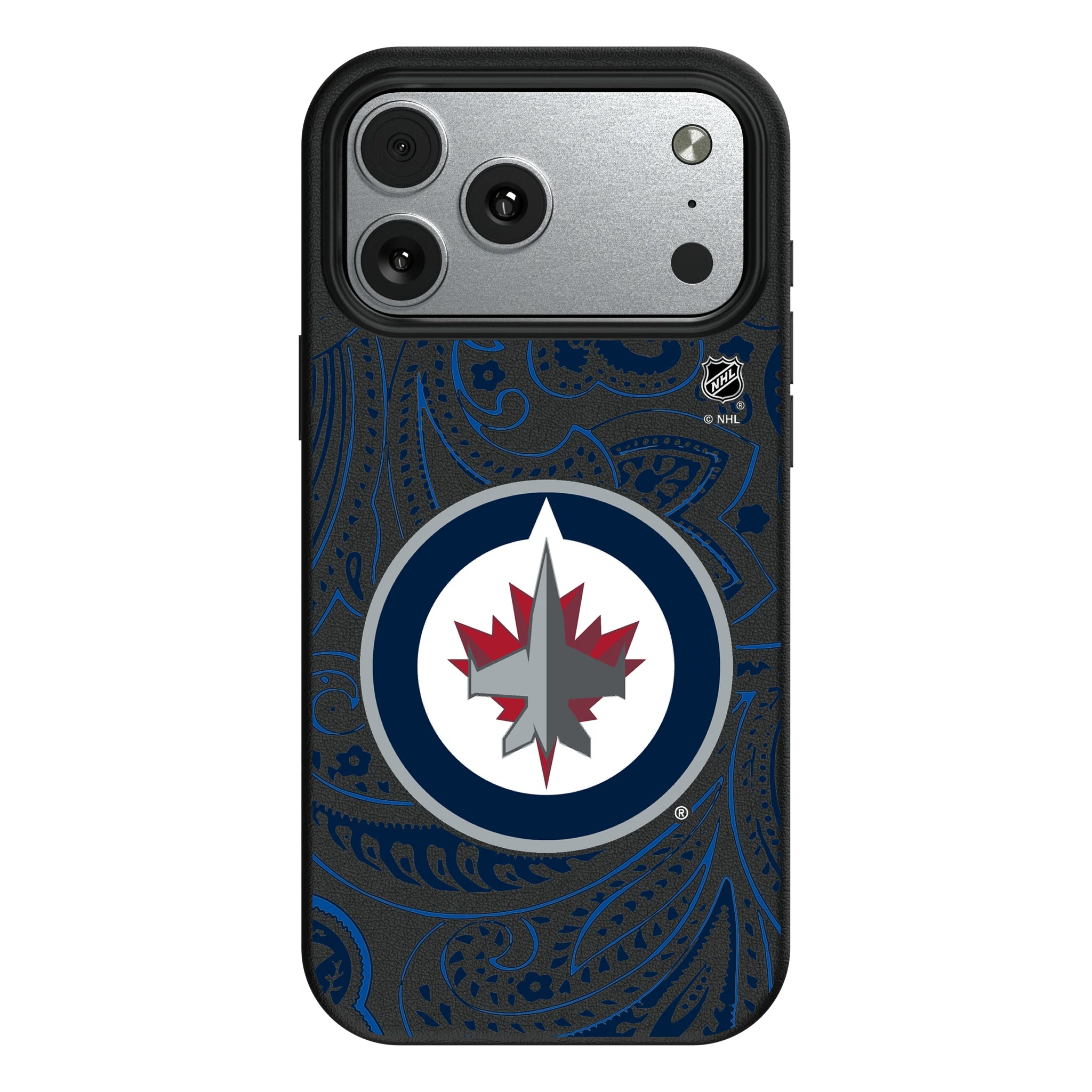 Winnipeg Jets Paisley iPhone MagSafe Compatible Phone Case for Apple iPhone#Device_iPhone 17 Pro Max