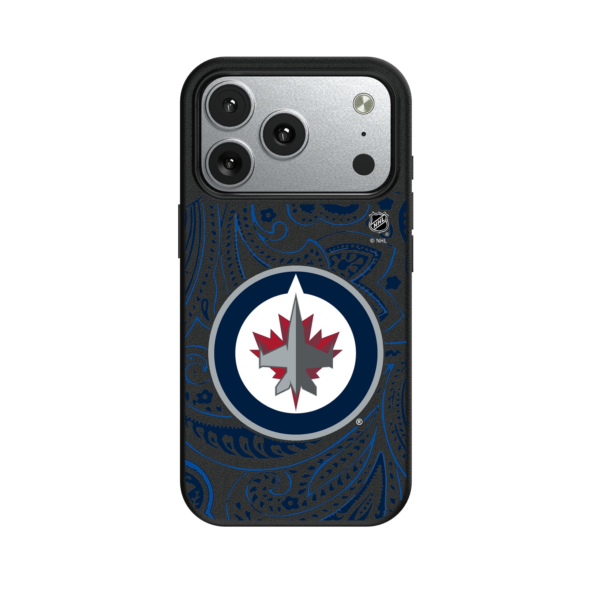 Winnipeg Jets Paisley iPhone MagSafe Compatible Phone Case for Apple iPhone#Device_iPhone 17 Pro