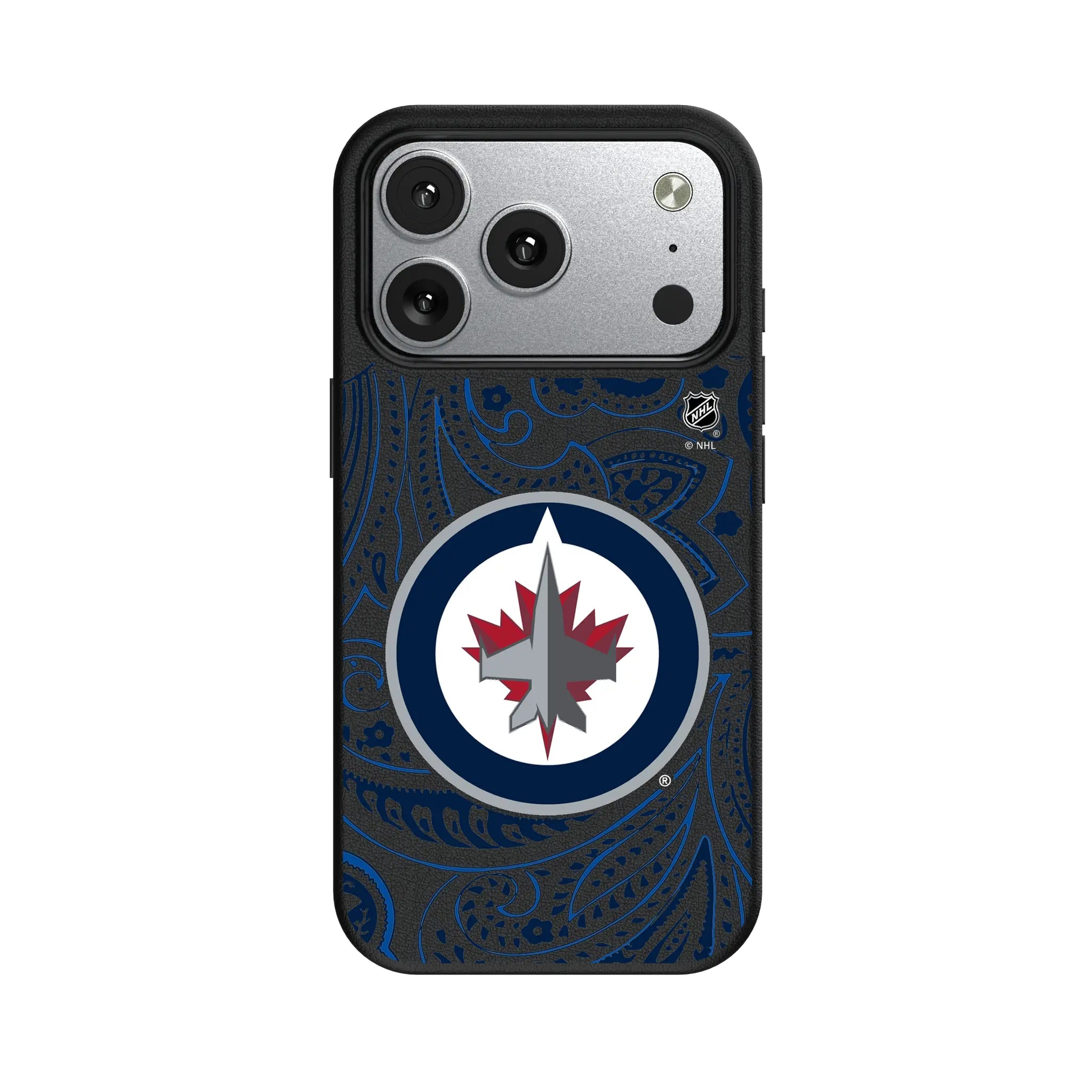 Winnipeg Jets Paisley iPhone MagSafe Compatible Phone Case for Apple iPhone#Device_iPhone 17 Pro