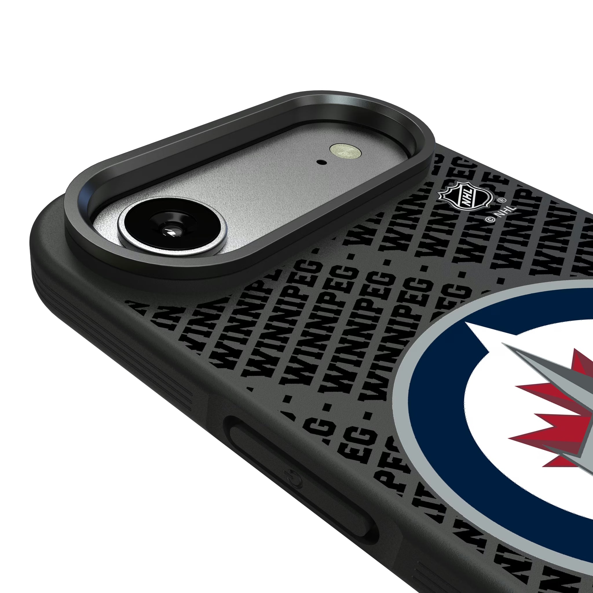 Winnipeg Jets Personalized EndZone Plus iPhone Bump Phone Case for Apple iPhone - Detail#Device_iPhone Air