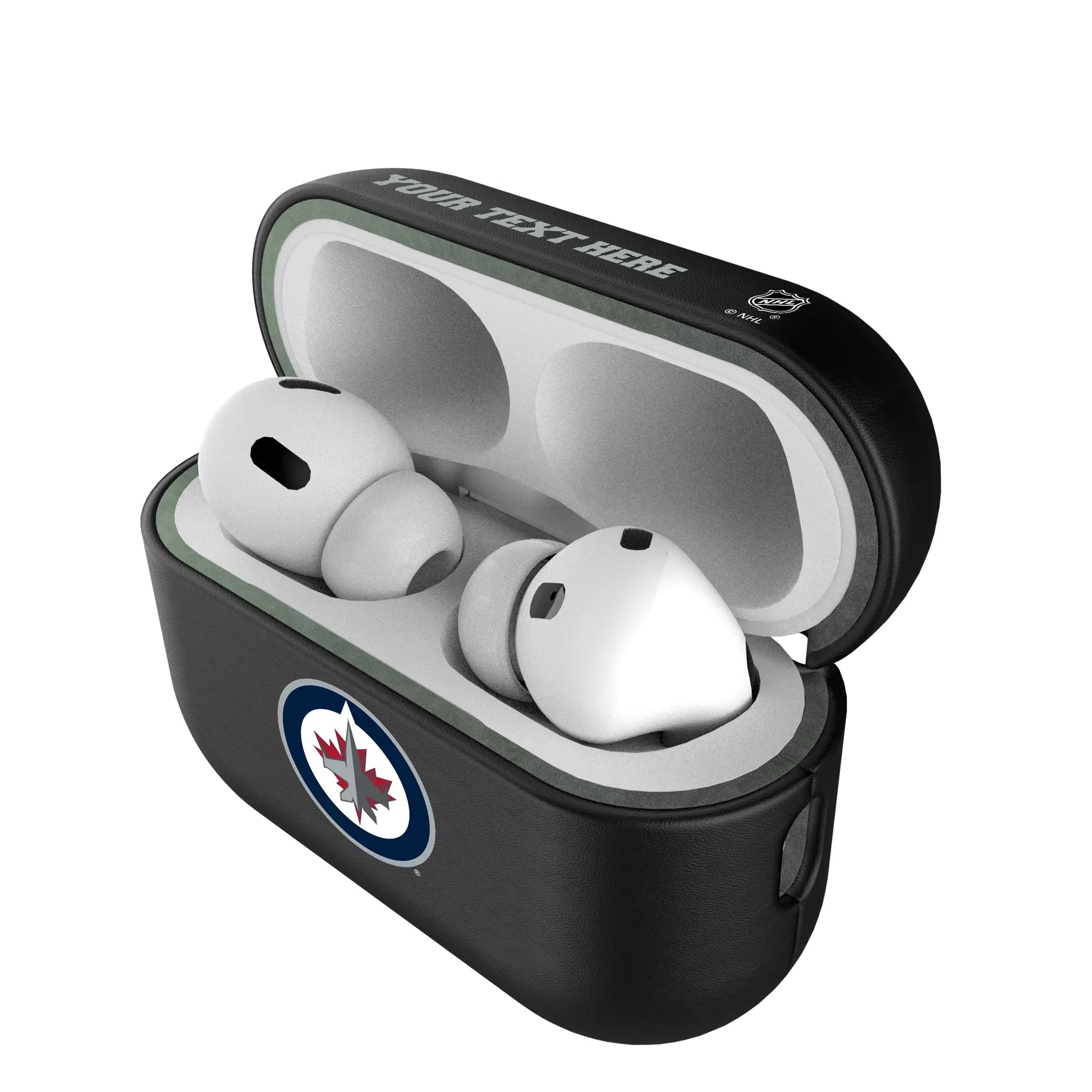 Winnipeg Jets Personalized Insignia AirPods AirPod Case Cover#Device_AirPods Pro 2nd Gen