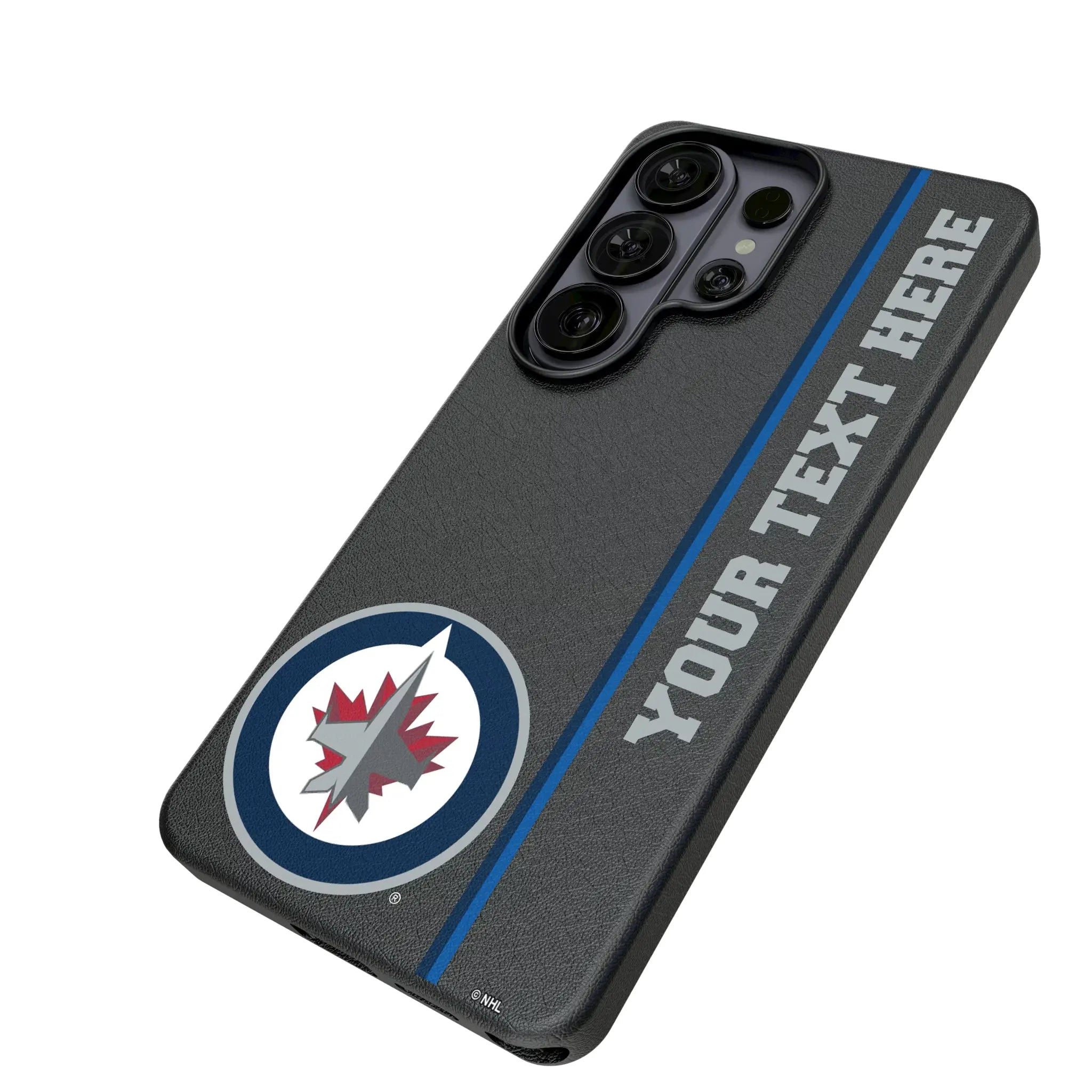 Winnipeg Jets Personalized Sidebard Galaxy MagSafe Compatible Phone Case for Samsung Galaxy - Isometric View#Device_Galaxy S26 Ultra