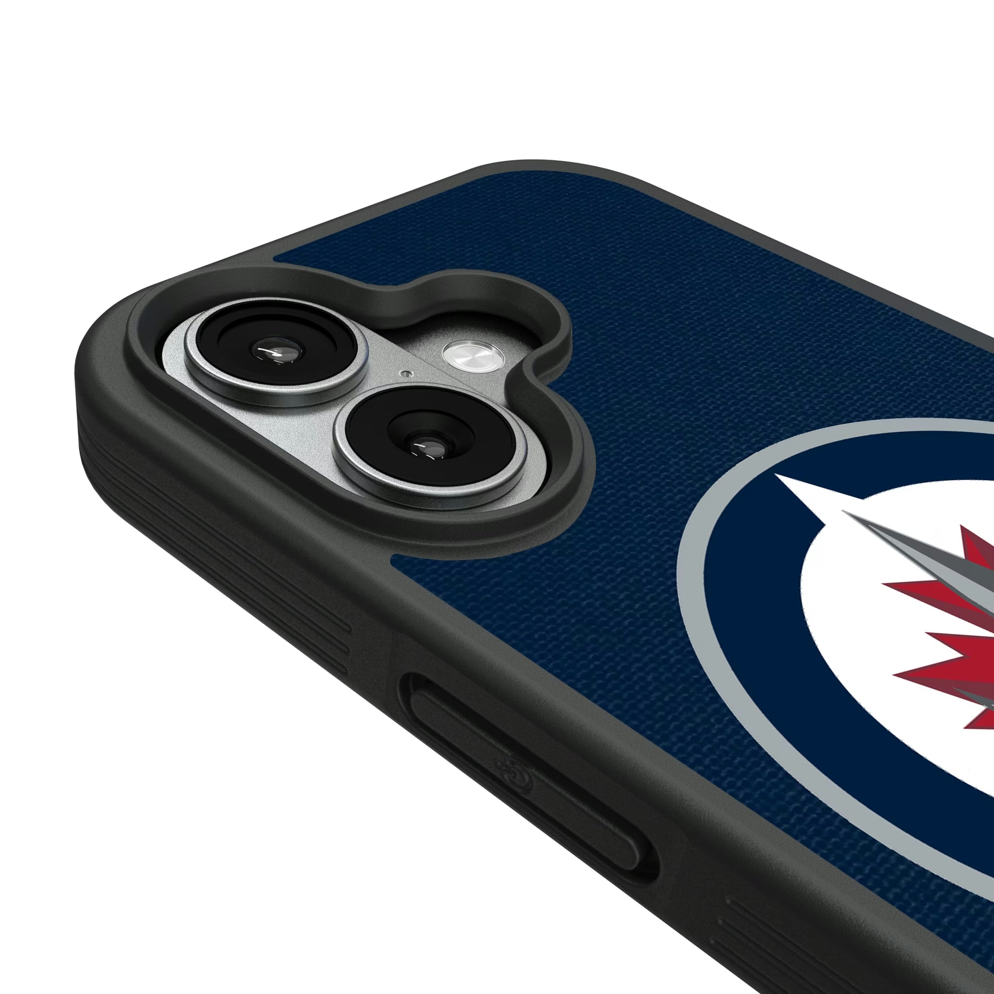 Winnipeg Jets Personalized Stripe iPhone Bump Phone Case for Apple iPhone - Detail#Device_iPhone 17