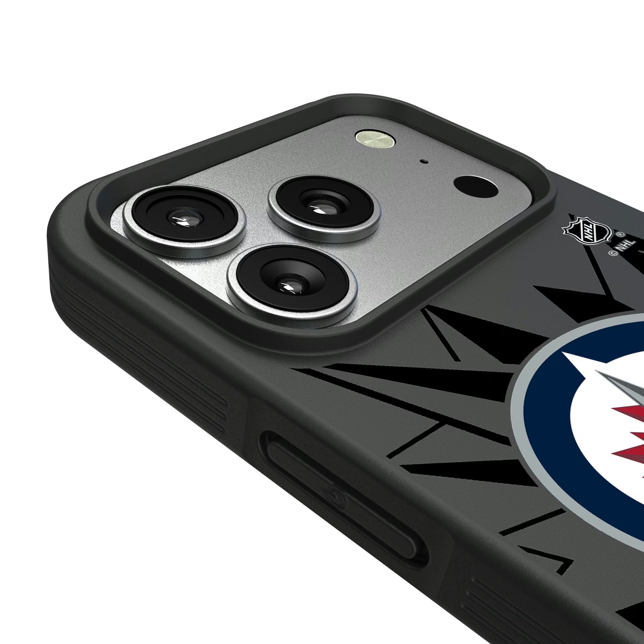 Winnipeg Jets Personalized Tilt iPhone Bump Phone Case for Apple iPhone - Detail#Device_iPhone 17 Pro