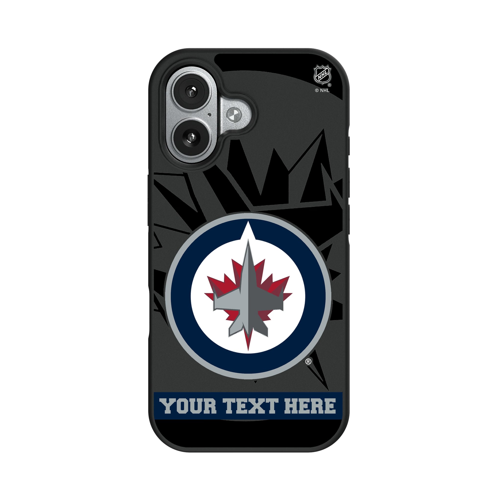 Winnipeg Jets Personalized Tilt iPhone Bump Phone Case for Apple iPhone#Device_iPhone 17