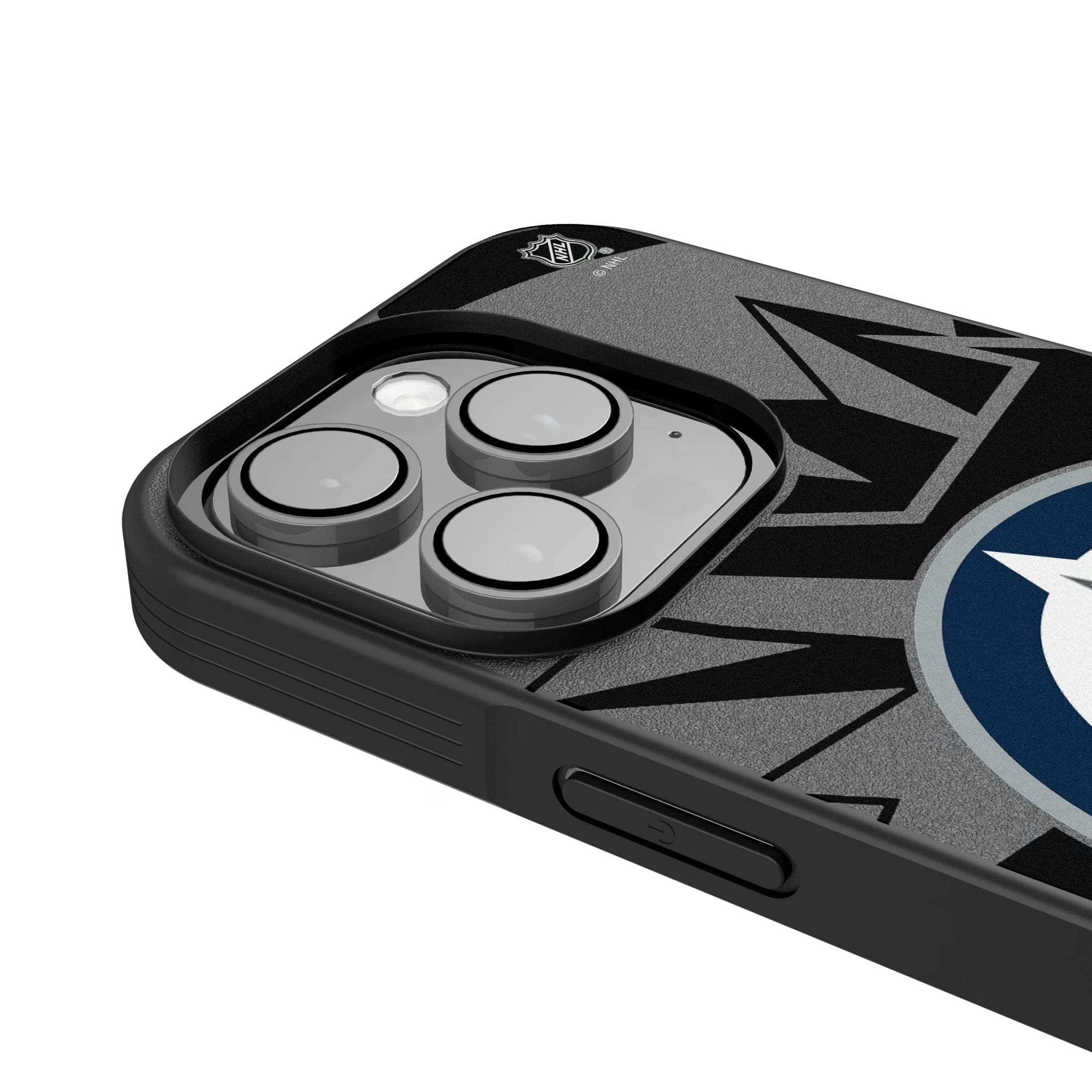 Winnipeg Jets Personalized Tilt iPhone Bump Phone Case for Apple iPhone - Detail