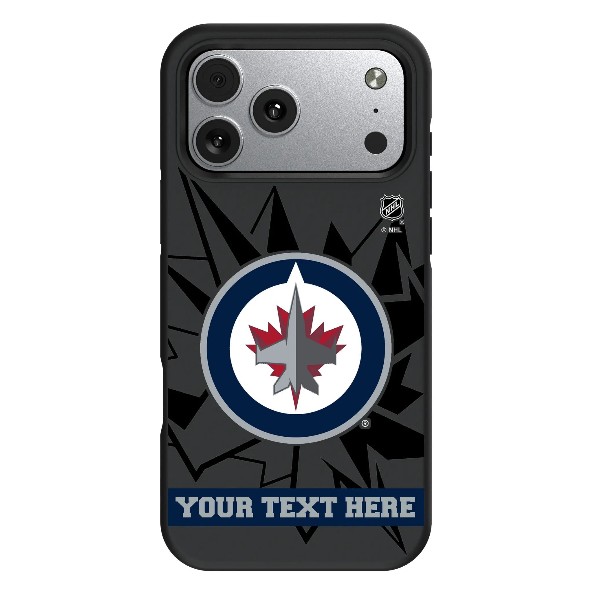 Winnipeg Jets Personalized Tilt iPhone Bump Phone Case for Apple iPhone#Device_iPhone 17 Pro Max