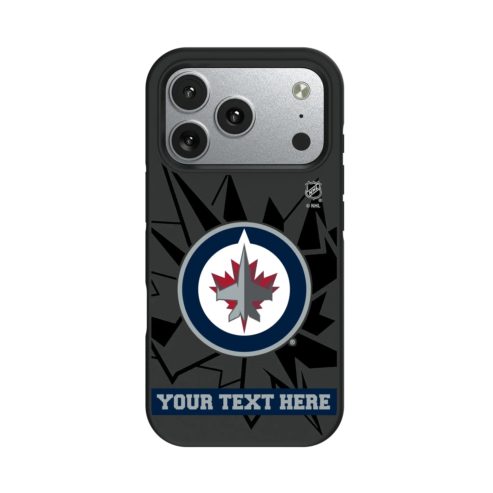 Winnipeg Jets Personalized Tilt iPhone Bump Phone Case for Apple iPhone#Device_iPhone 17 Pro