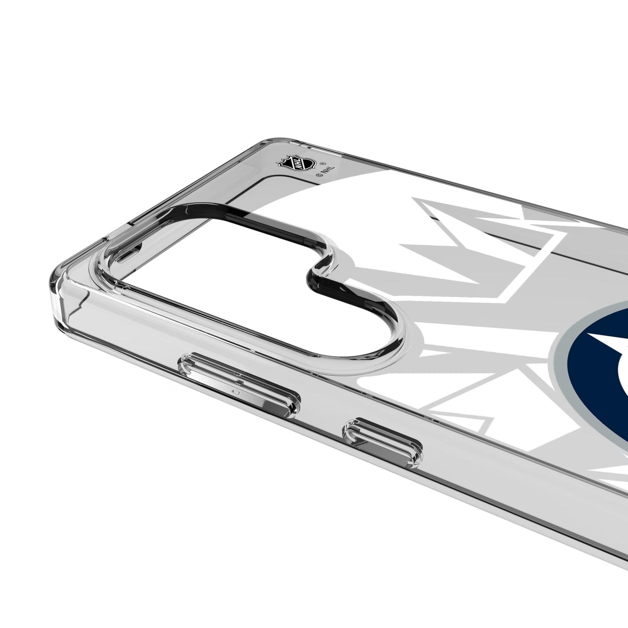 Winnipeg Jets Personalized Tilt Galaxy Clear Phone Case for Samsung Galaxy - Detail