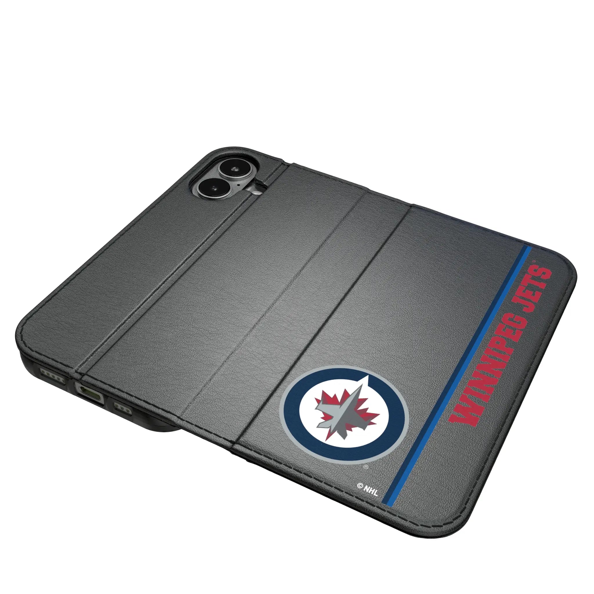 Winnipeg Jets Sidebar iPhone Folio Phone Case for Apple iPhone#Device_iPhone 17