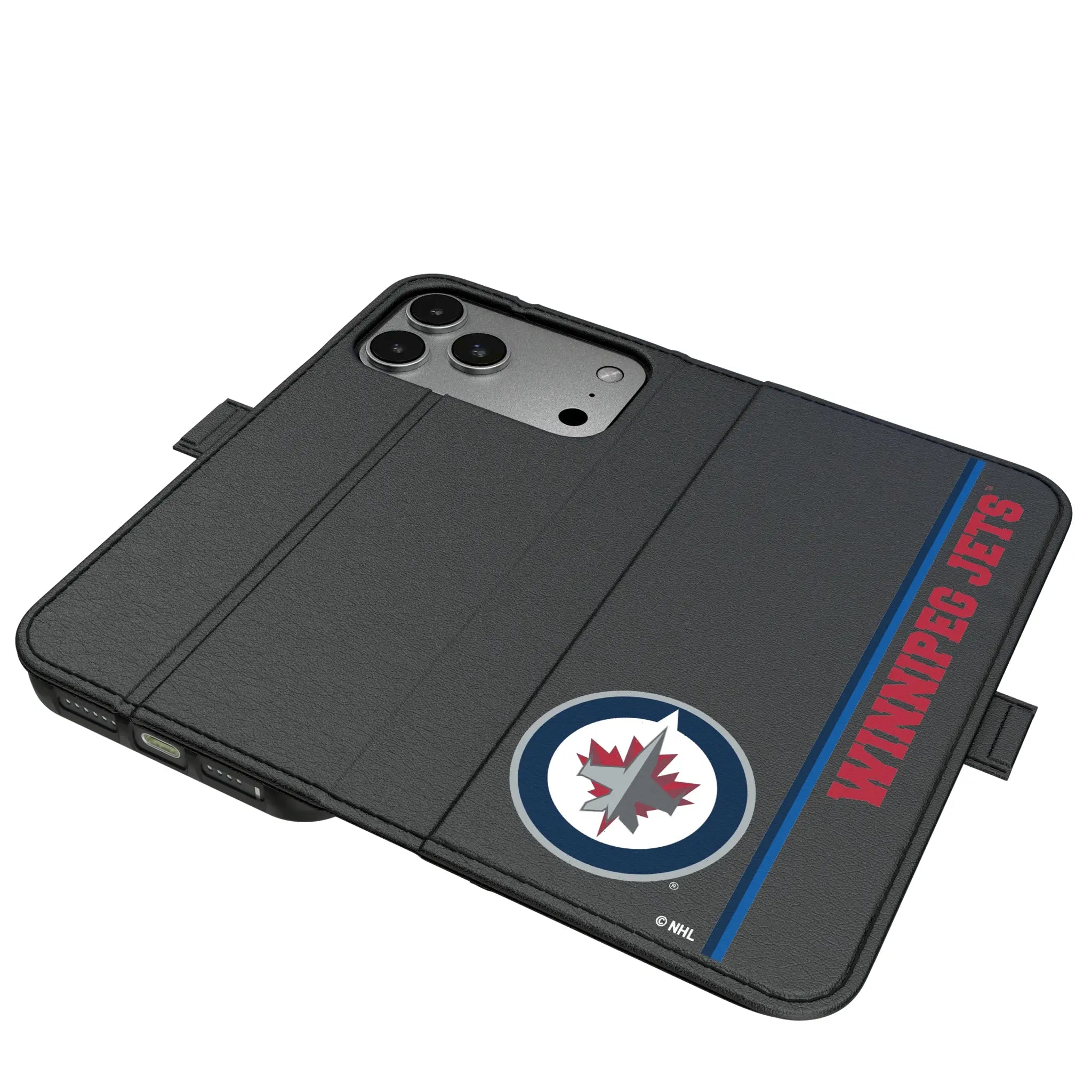 Winnipeg Jets Sidebar iPhone Folio Phone Case for Apple iPhone#Device_iPhone 17 Pro Max