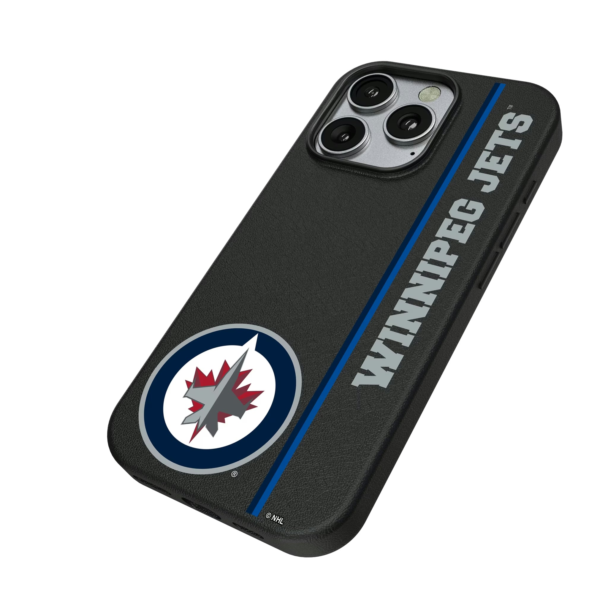Winnipeg Jets Sidebar iPhone MagSafe Compatible Phone Case for Apple iPhone - Isometric View