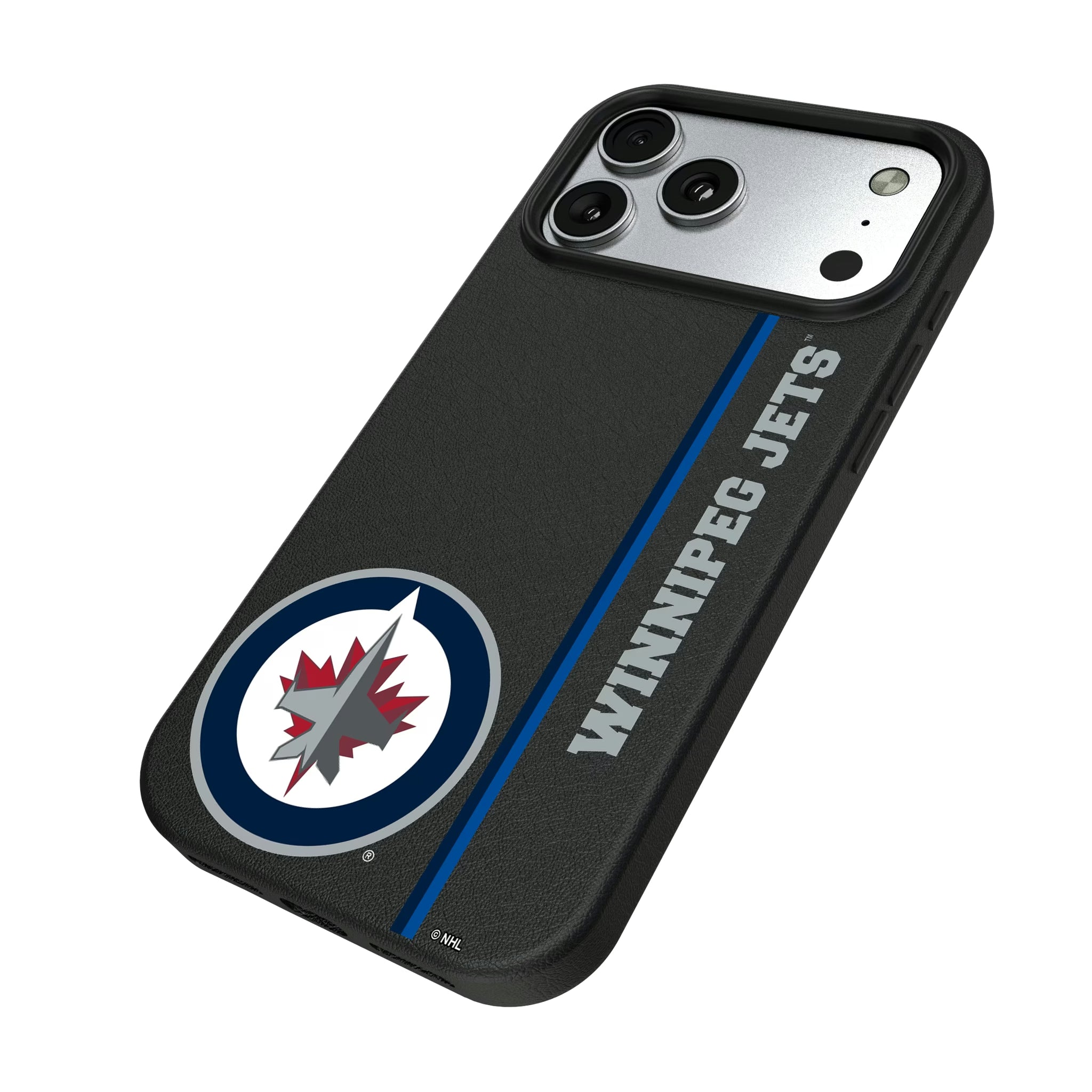 Winnipeg Jets Sidebar iPhone MagSafe Compatible Phone Case for Apple iPhone - Isometric View#Device_iPhone 17 Pro Max