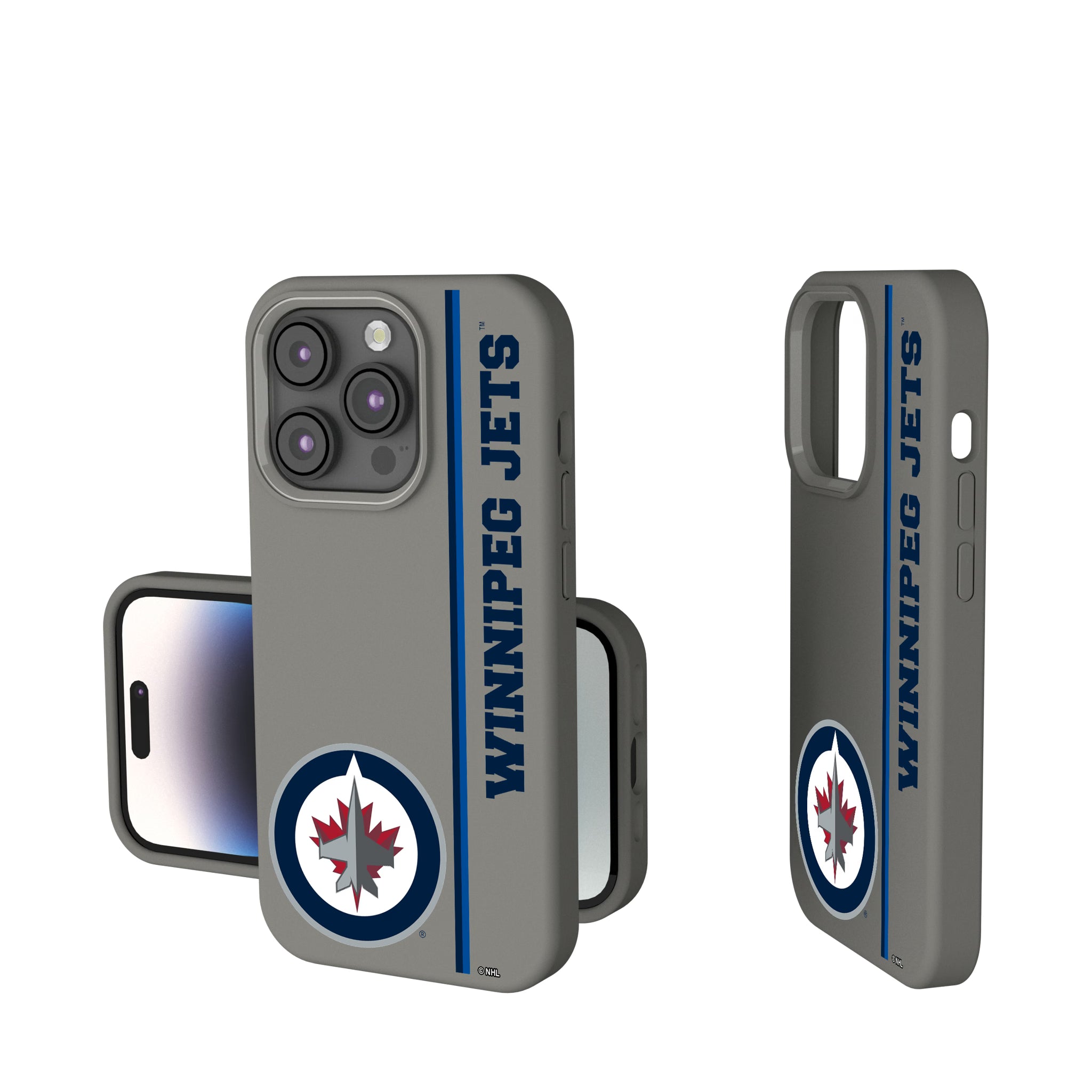Winnipeg Jets Sidebar iPhone Soft Touch Phone Case for Apple iPhone