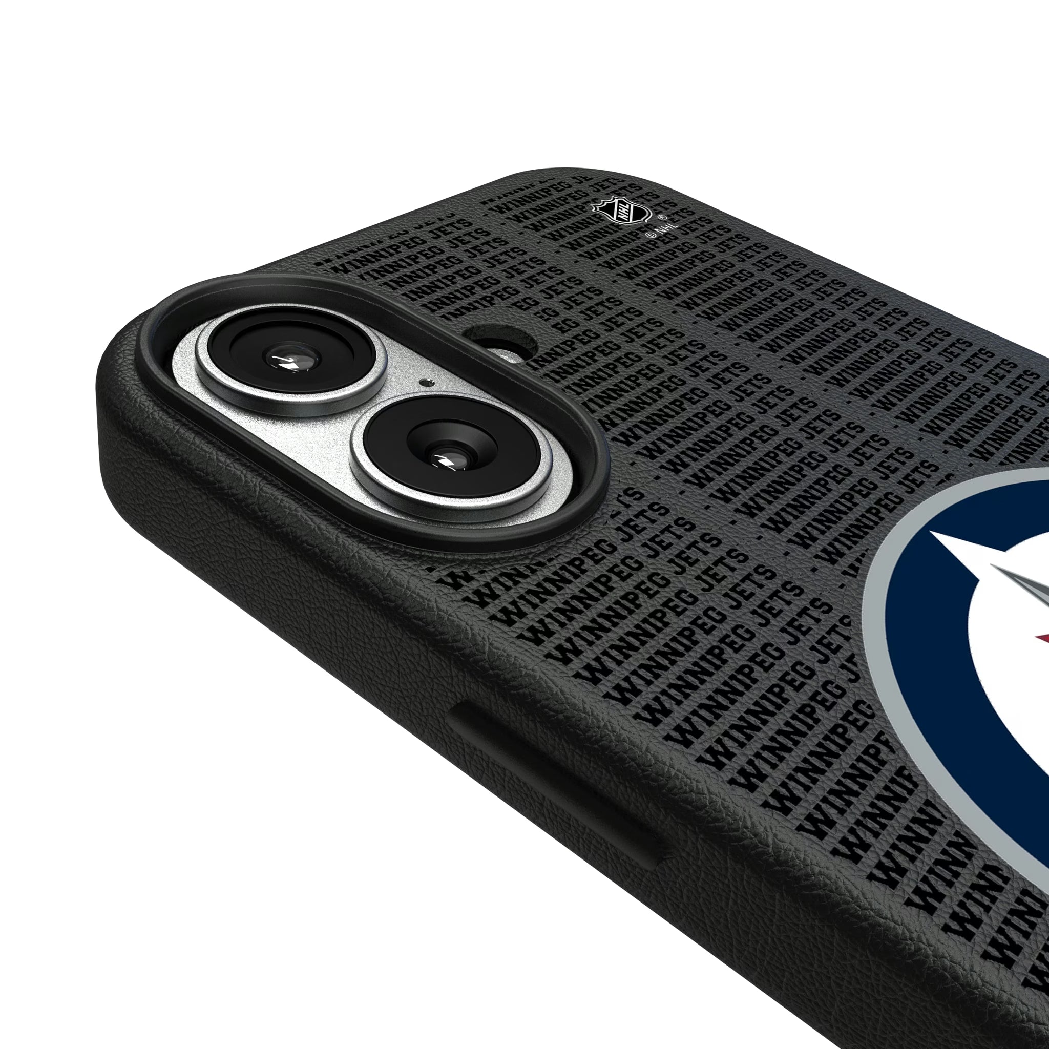 Winnipeg Jets Text Backdrop iPhone MagSafe Compatible Phone Case for Apple iPhone - Detail#Device_iPhone 17