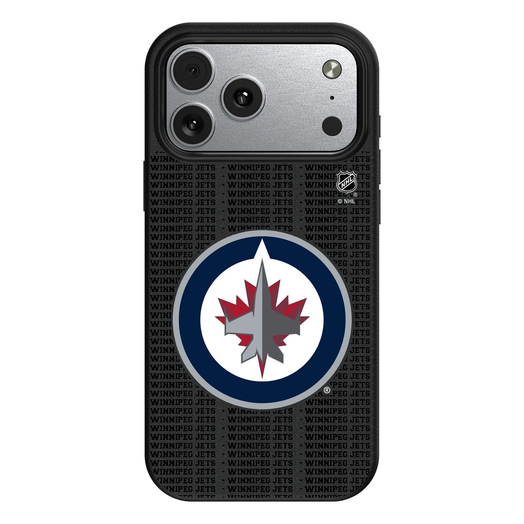 Winnipeg Jets Text Backdrop iPhone MagSafe Compatible Phone Case for Apple iPhone#Device_iPhone 17 Pro Max