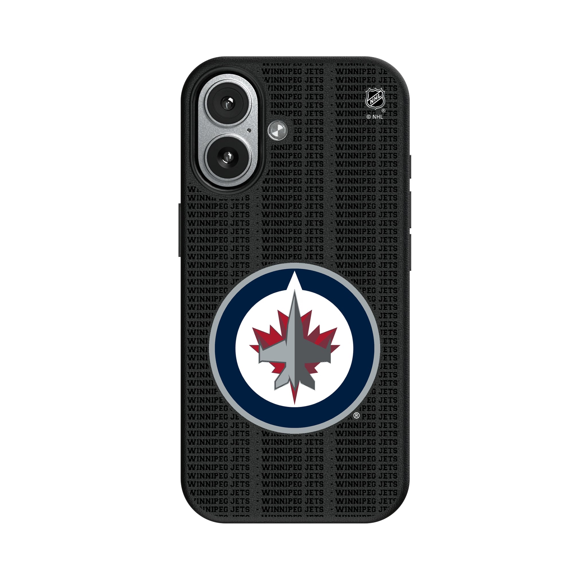 Winnipeg Jets Text Backdrop iPhone MagSafe Compatible Phone Case for Apple iPhone#Device_iPhone 17