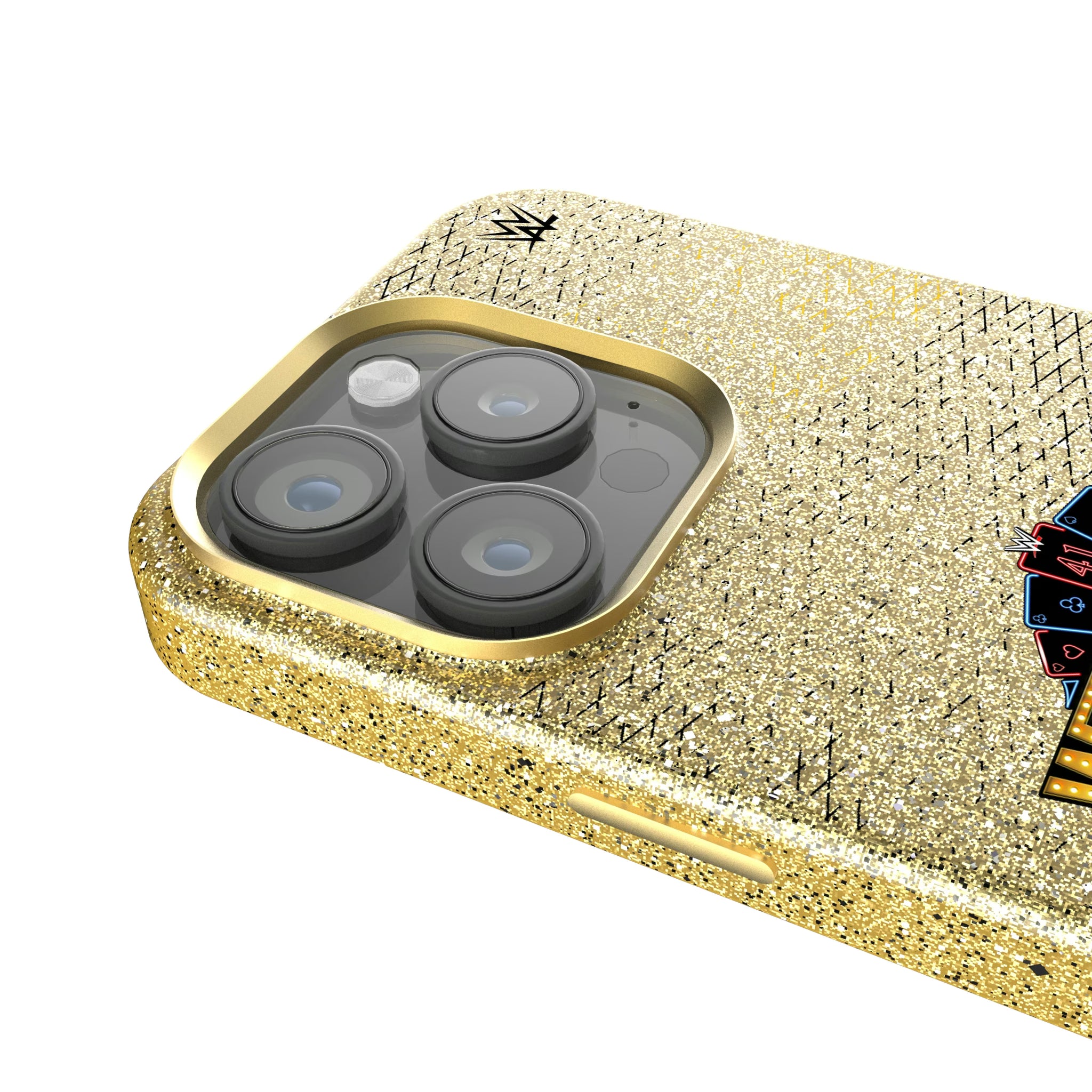 WrestleMania 41 Steel iPhone Bling Phone Case for Apple iPhone - Detail