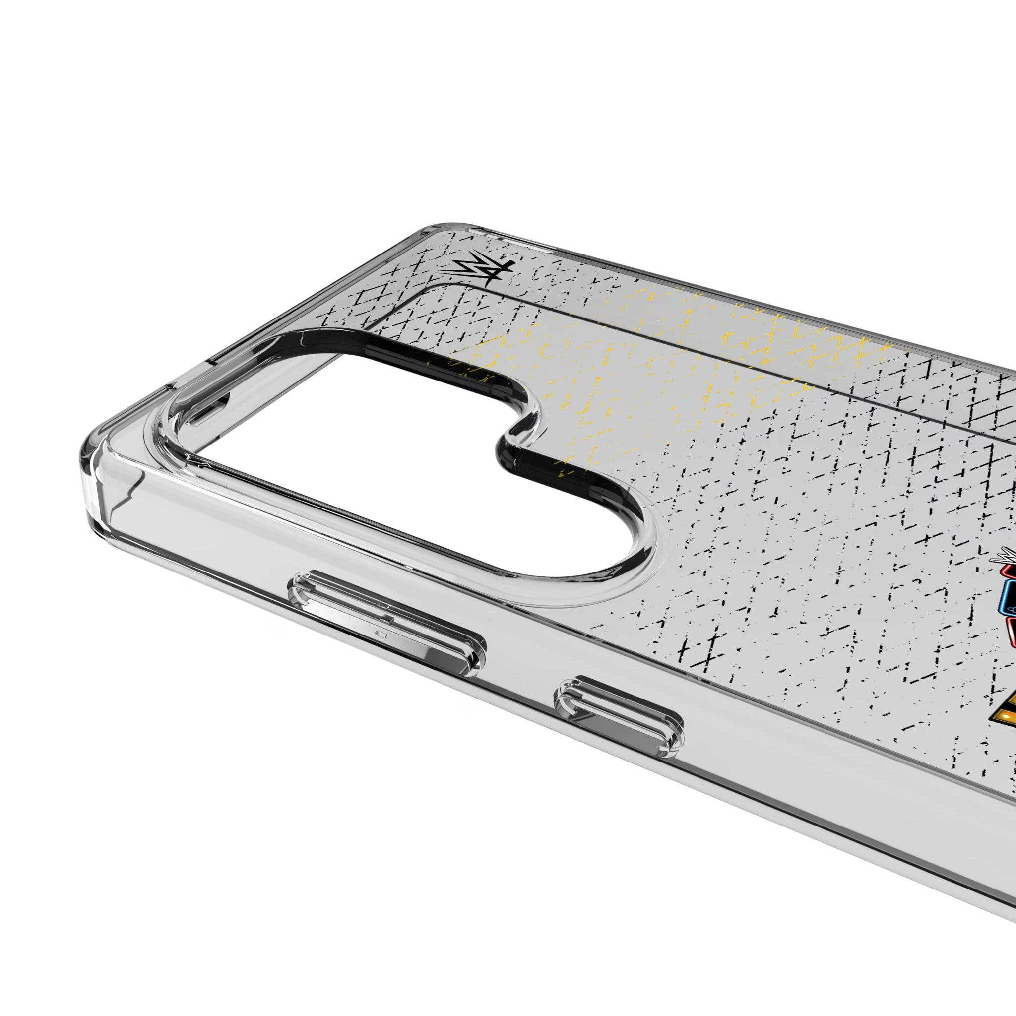 WrestleMania 41 Steel Galaxy Clear Phone Case for Samsung Galaxy - Detail