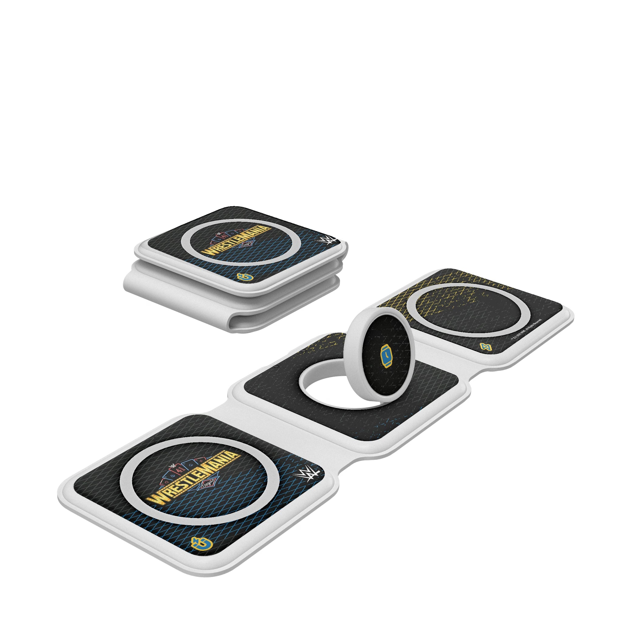 WrestleMania 41 Steel Foldable 3 in 1 Charger