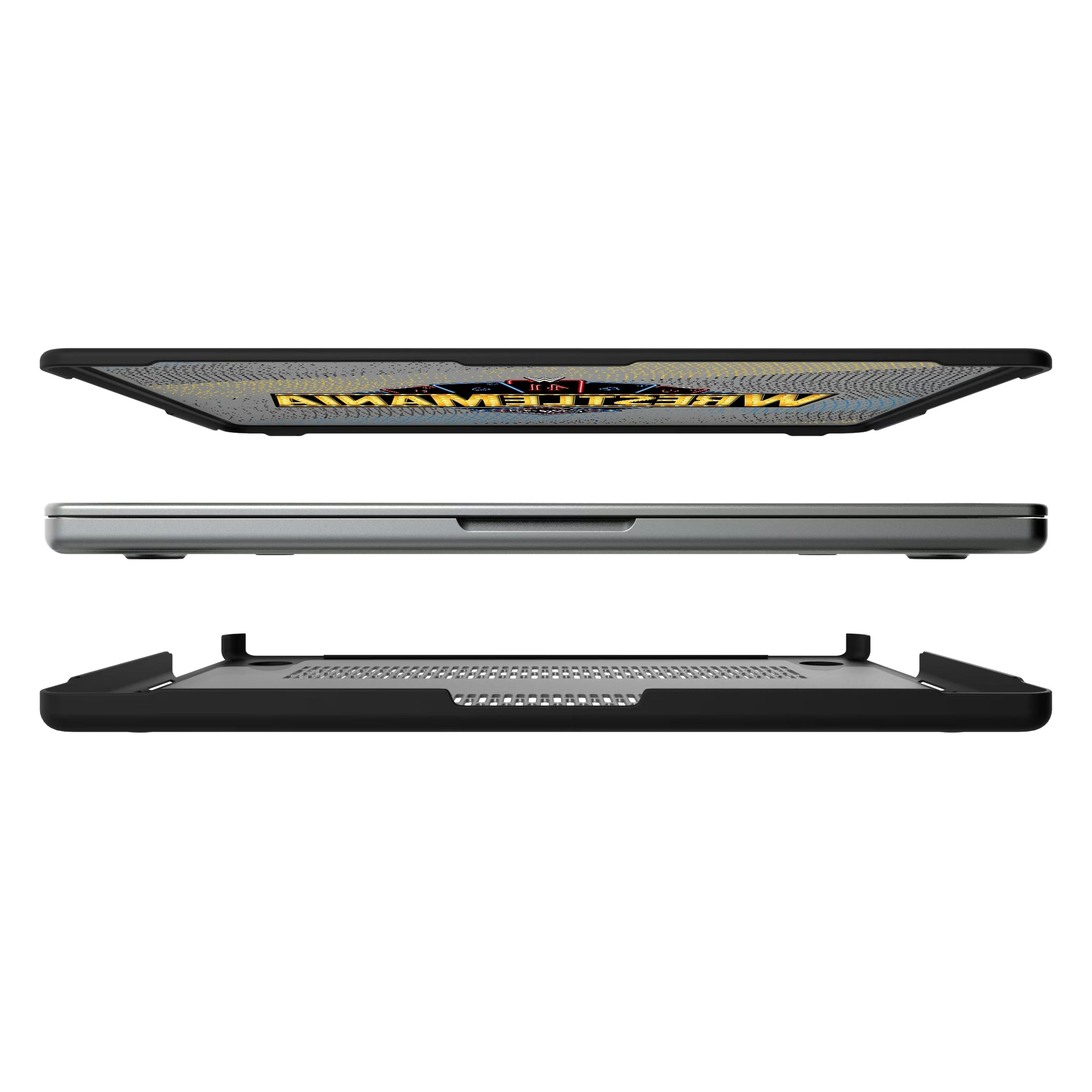 WrestleMania 41 Steel MacBook Laptop Case for Apple MacBook#Device_MacBook Pro (14-inch, 2021) / MacBook Pro (14-inch, 2023) / MacBook Pro (14-inch, 2024)