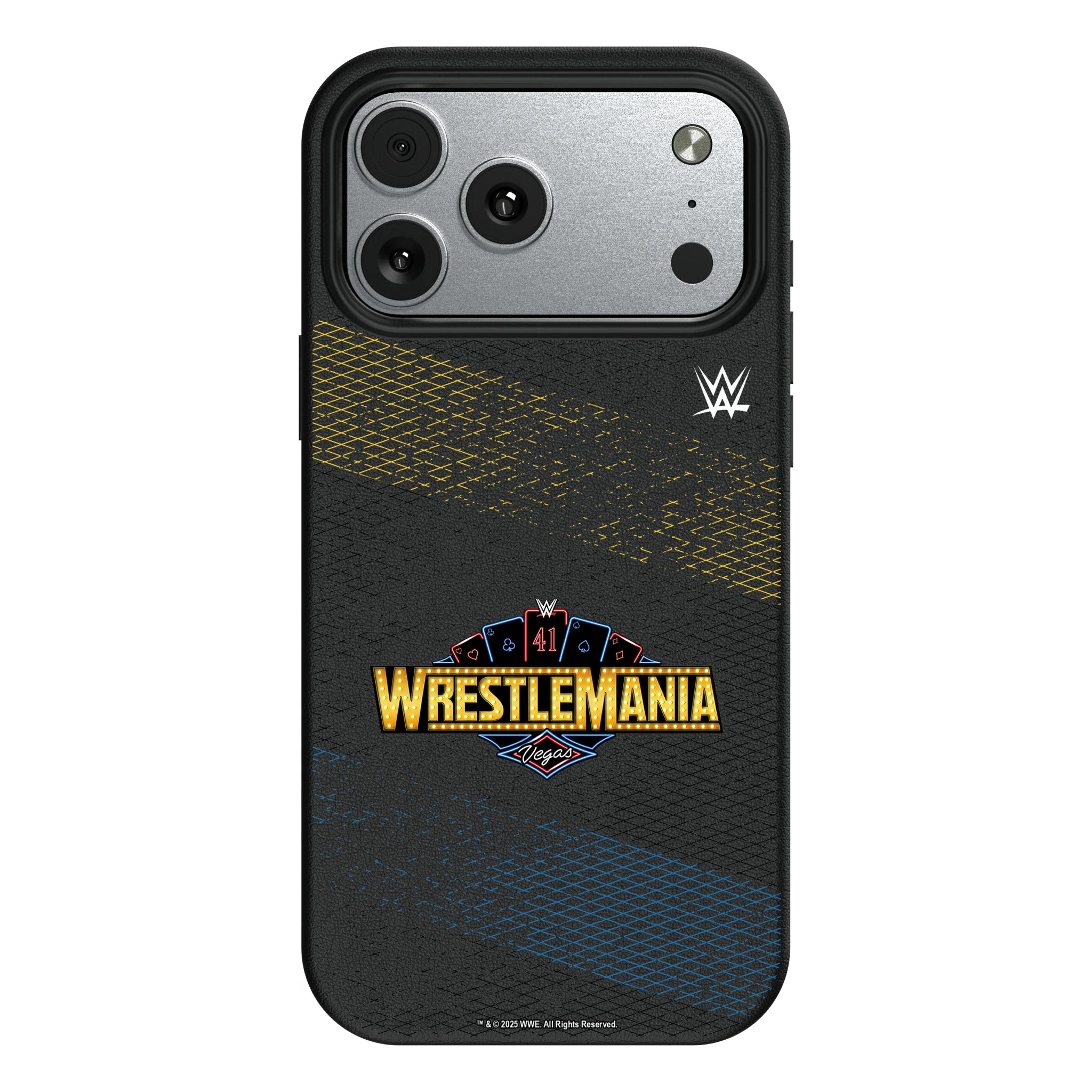 WrestleMania 41 Steel iPhone MagSafe Compatible Phone Case for Apple iPhone#Device_iPhone 17 Pro Max