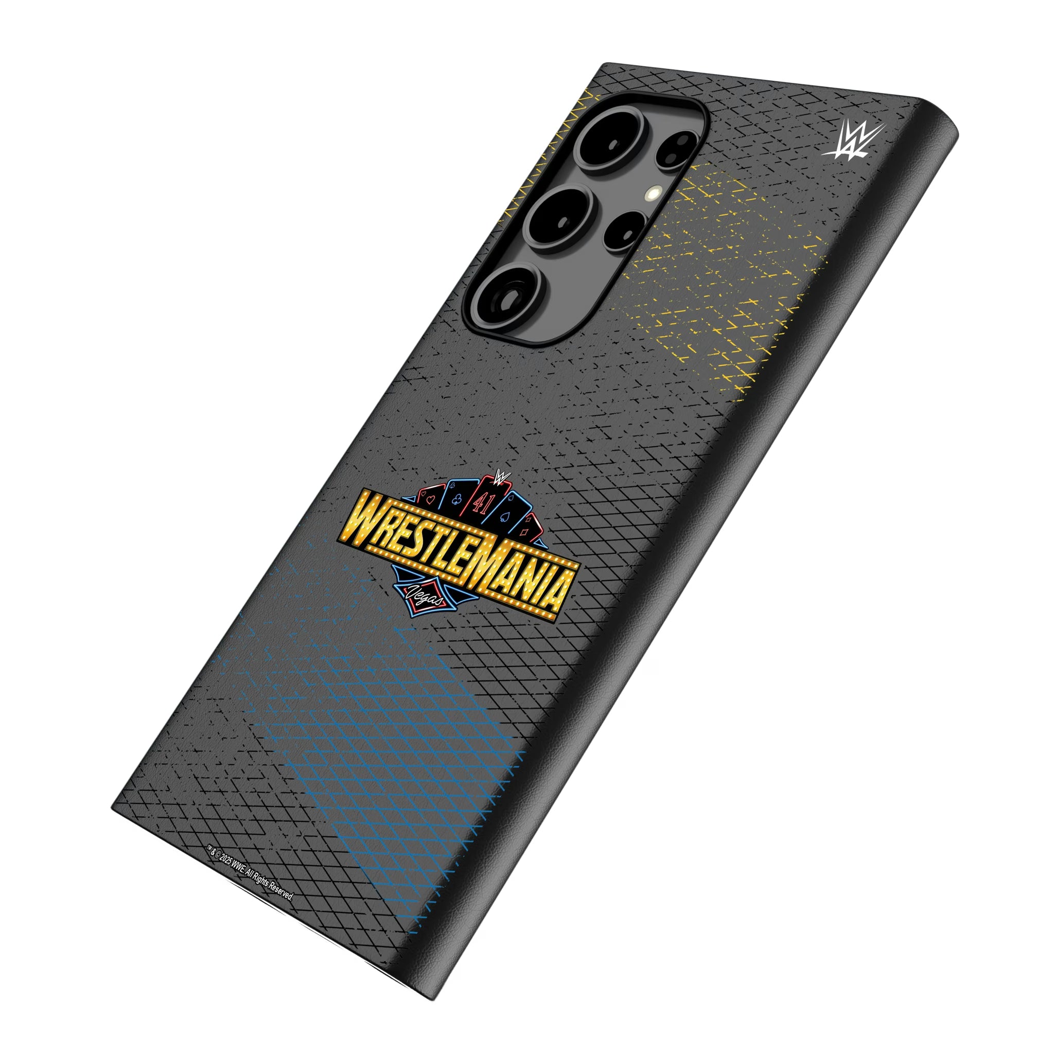 WrestleMania 41 Steel Galaxy MagSafe Compatible Phone Case for Samsung Galaxy - Isometric View