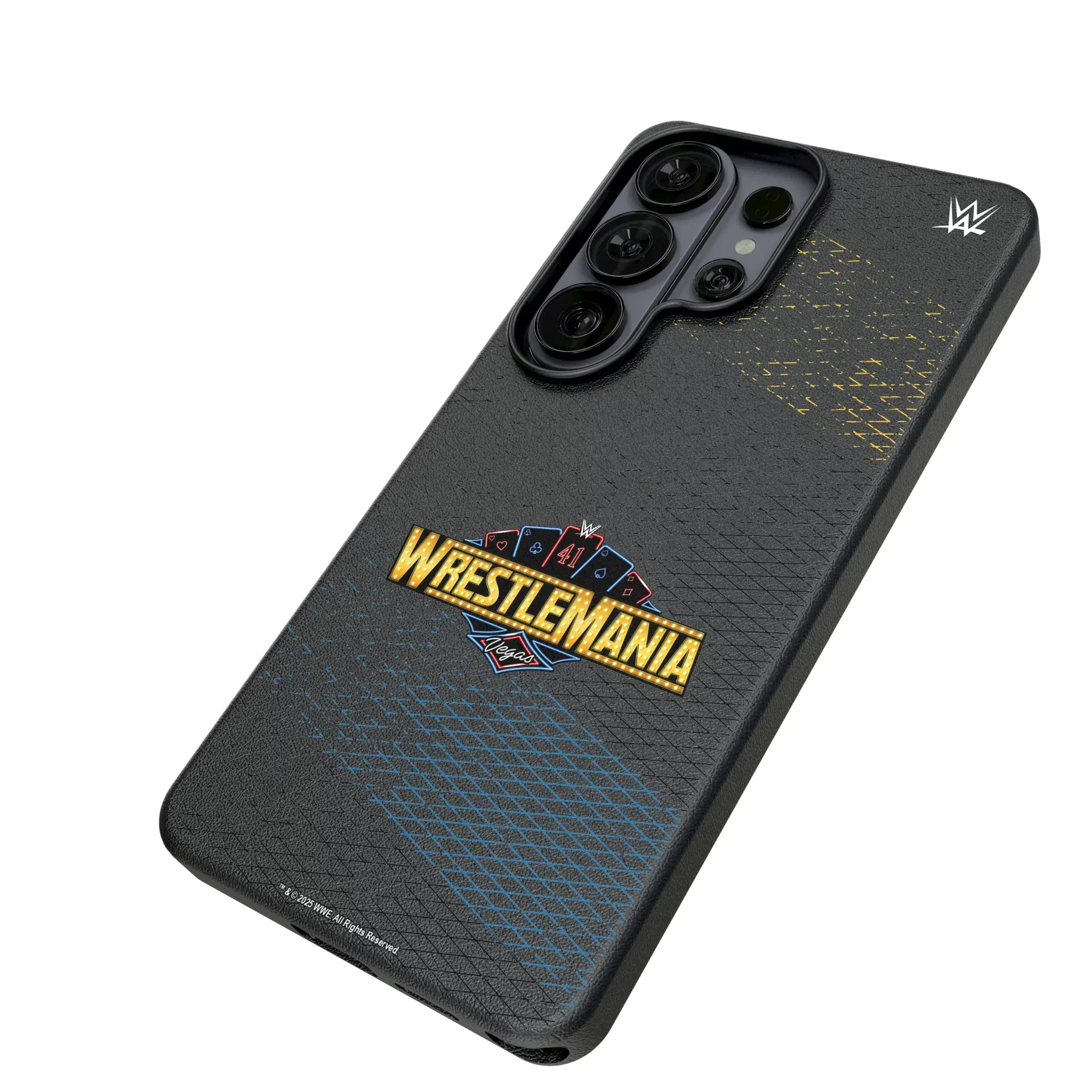 WrestleMania 41 Steel Galaxy MagSafe Compatible Phone Case for Samsung Galaxy - Isometric View#Device_Galaxy S26 Ultra