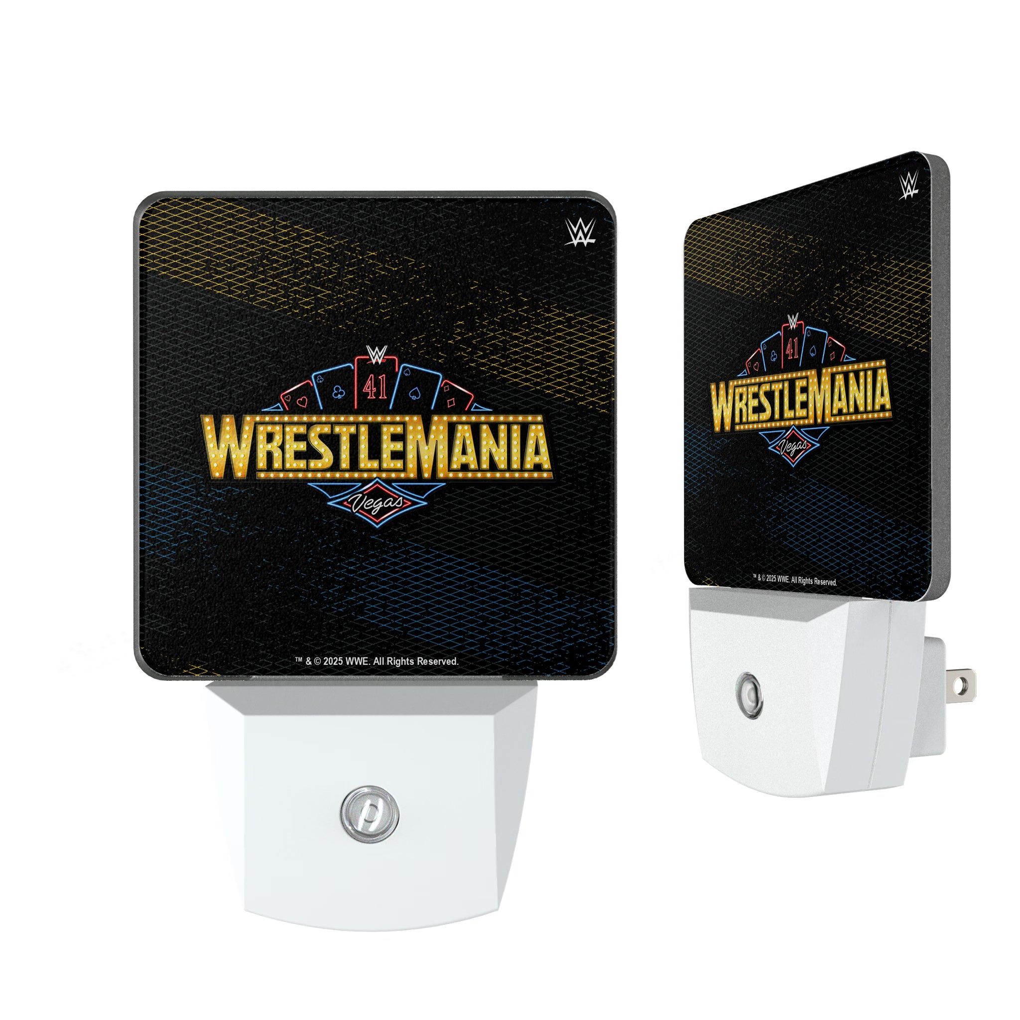 WrestleMania 41 Steel Night Light 2-Pack