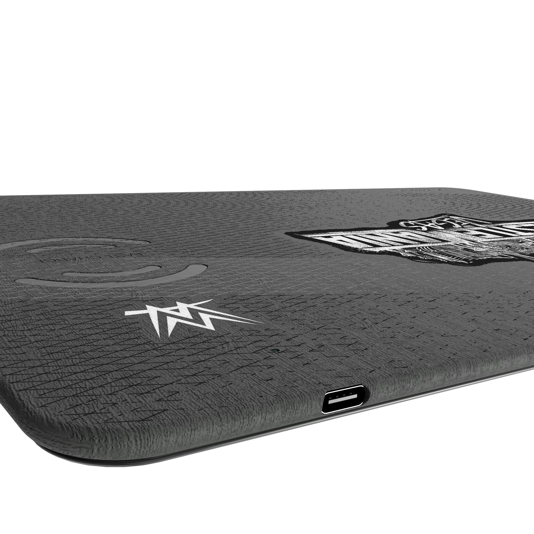 WrestleMania 42 Steel 15-Watt Wireless Charger and Mouse Pad