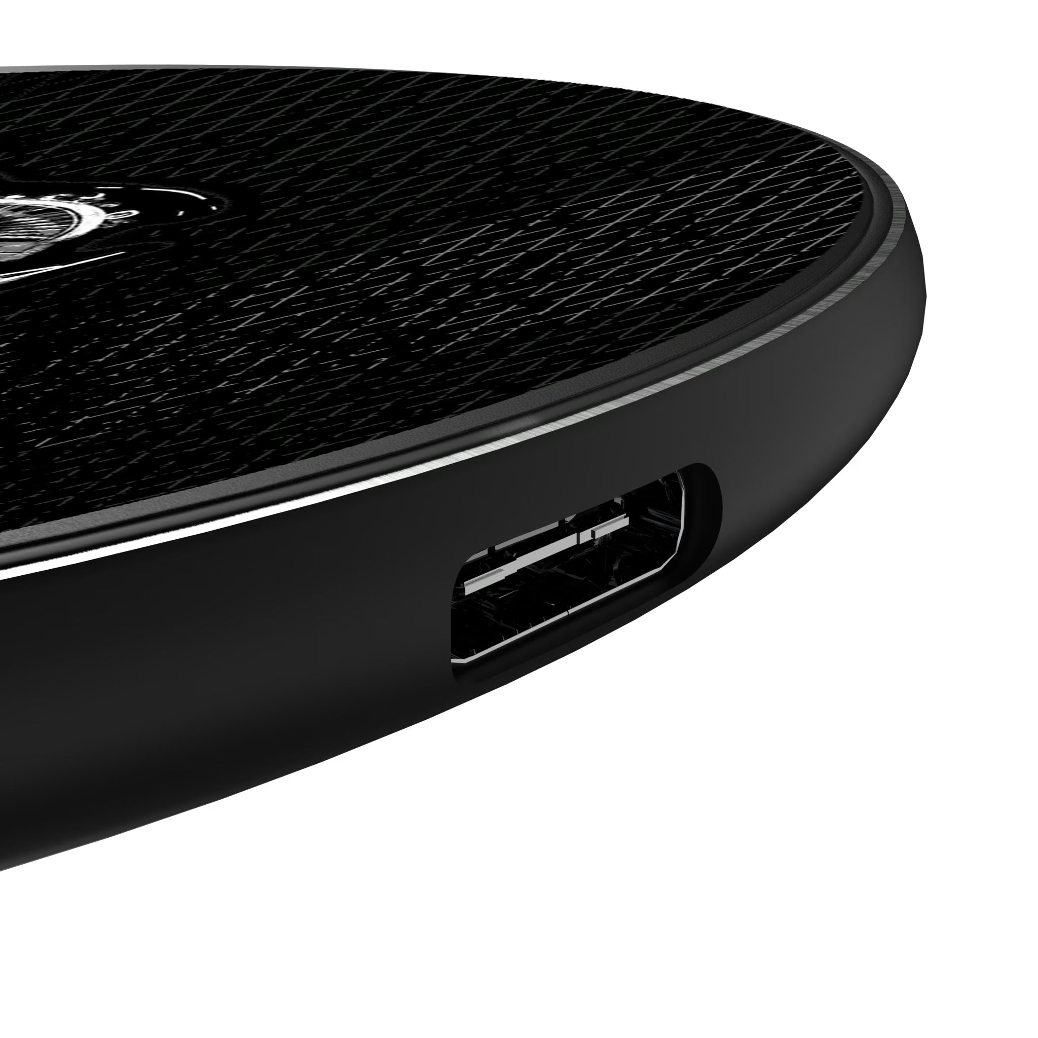 WrestleMania 42 Steel 15-Watt Wireless Charger - Detail