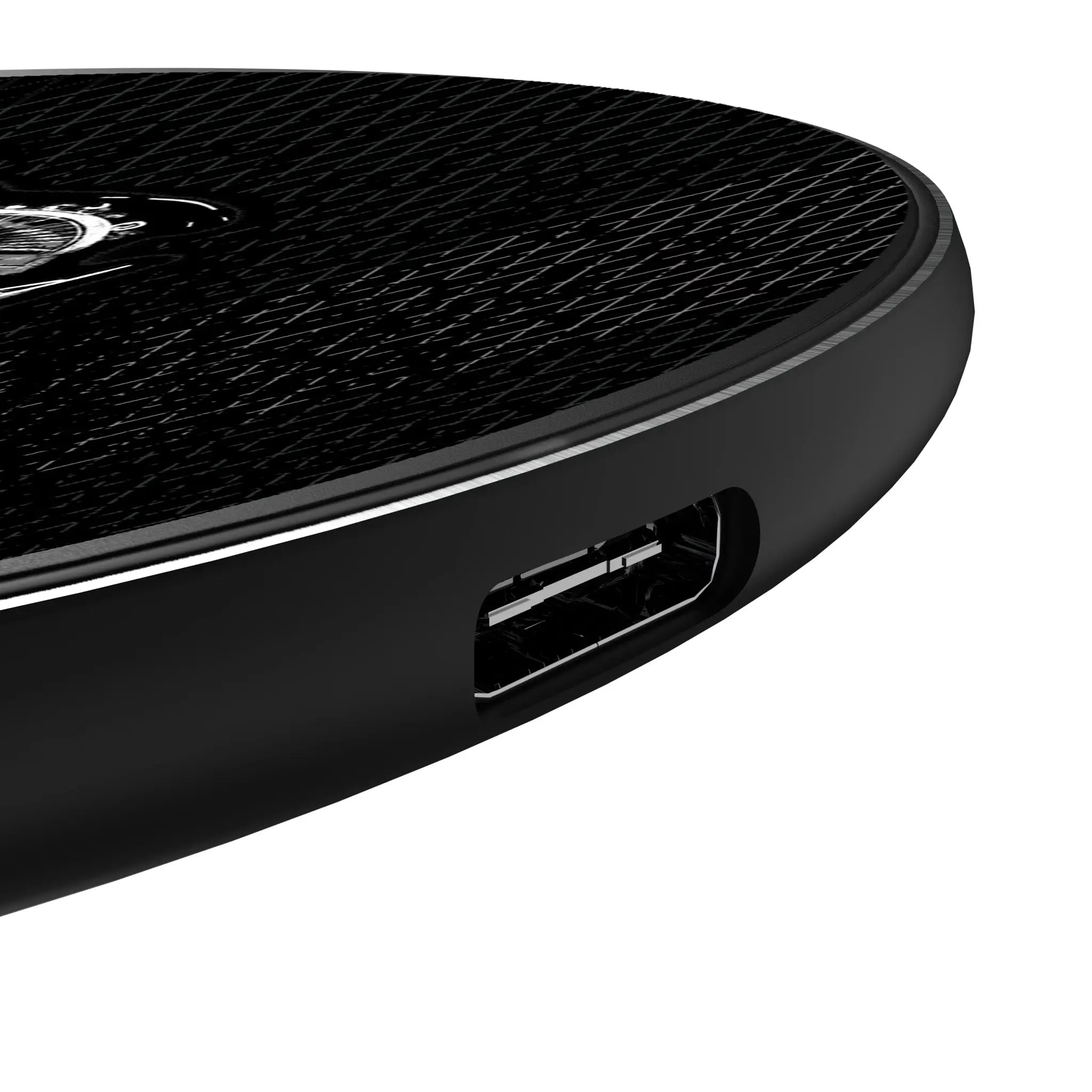 WrestleMania 42 Steel 15-Watt Wireless Charger - Detail