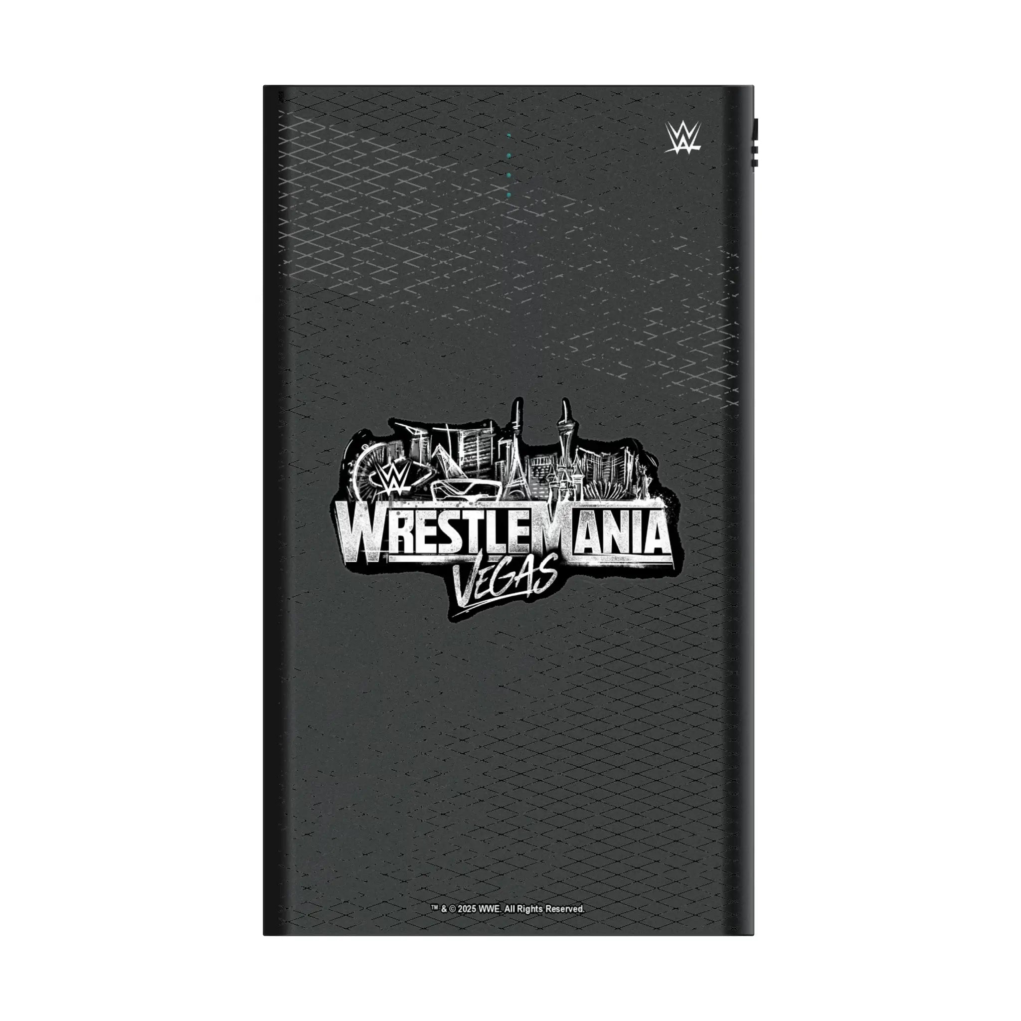 WrestleMania 42 Steel 5000mAh Flat Power Bank