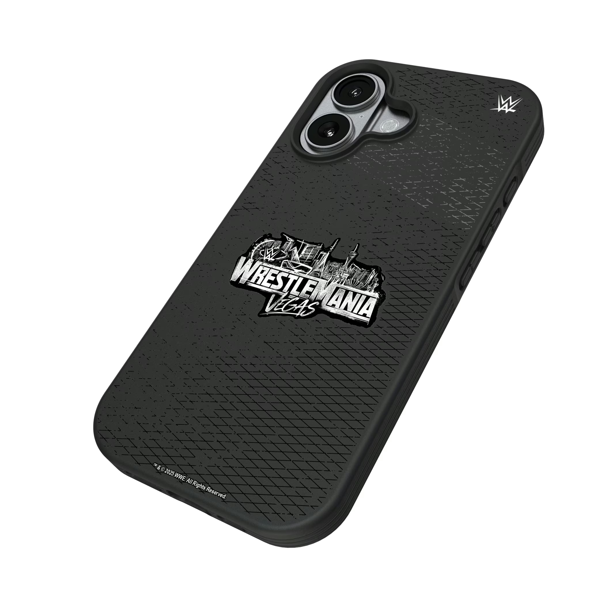 WrestleMania 42 Steel iPhone Bump Phone Case for Apple iPhone - Isometric View#Device_iPhone 17