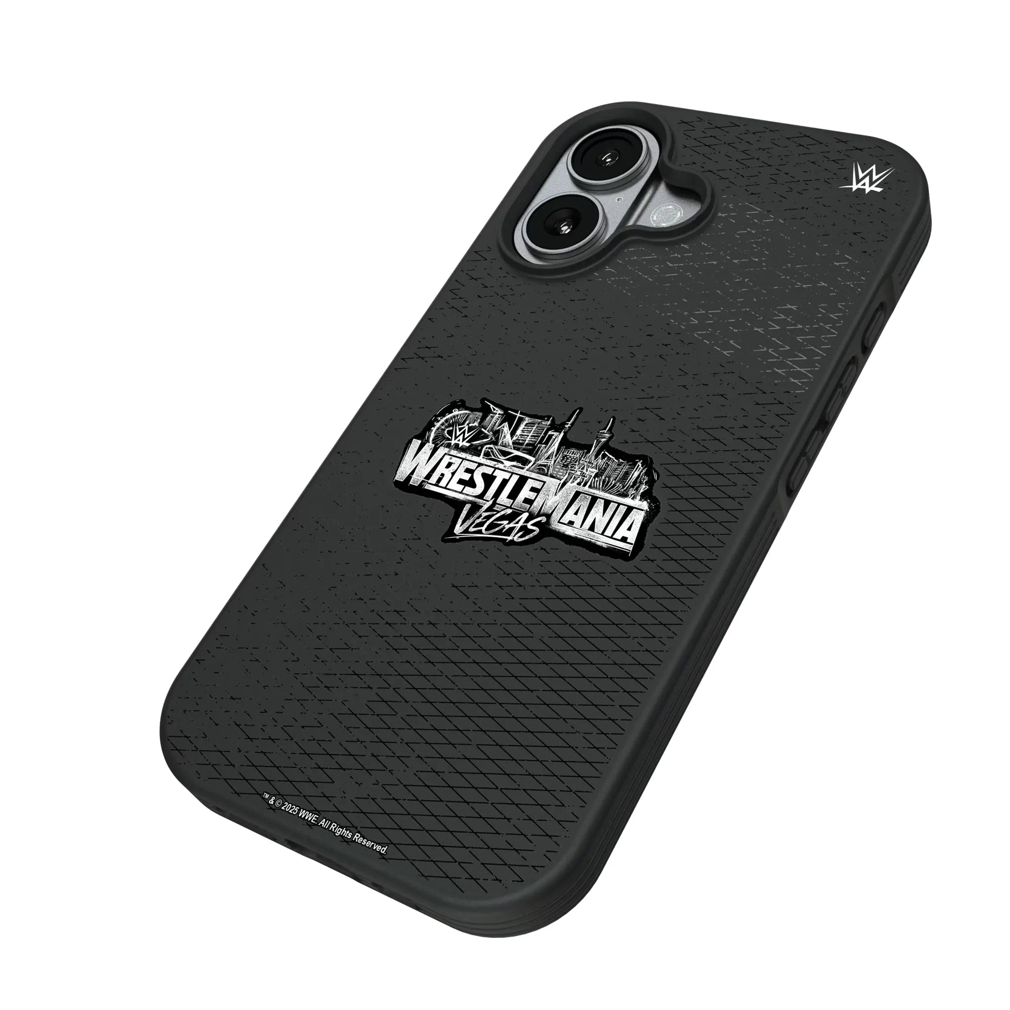 WrestleMania 42 Steel iPhone Bump Phone Case for Apple iPhone - Isometric View#Device_iPhone 17