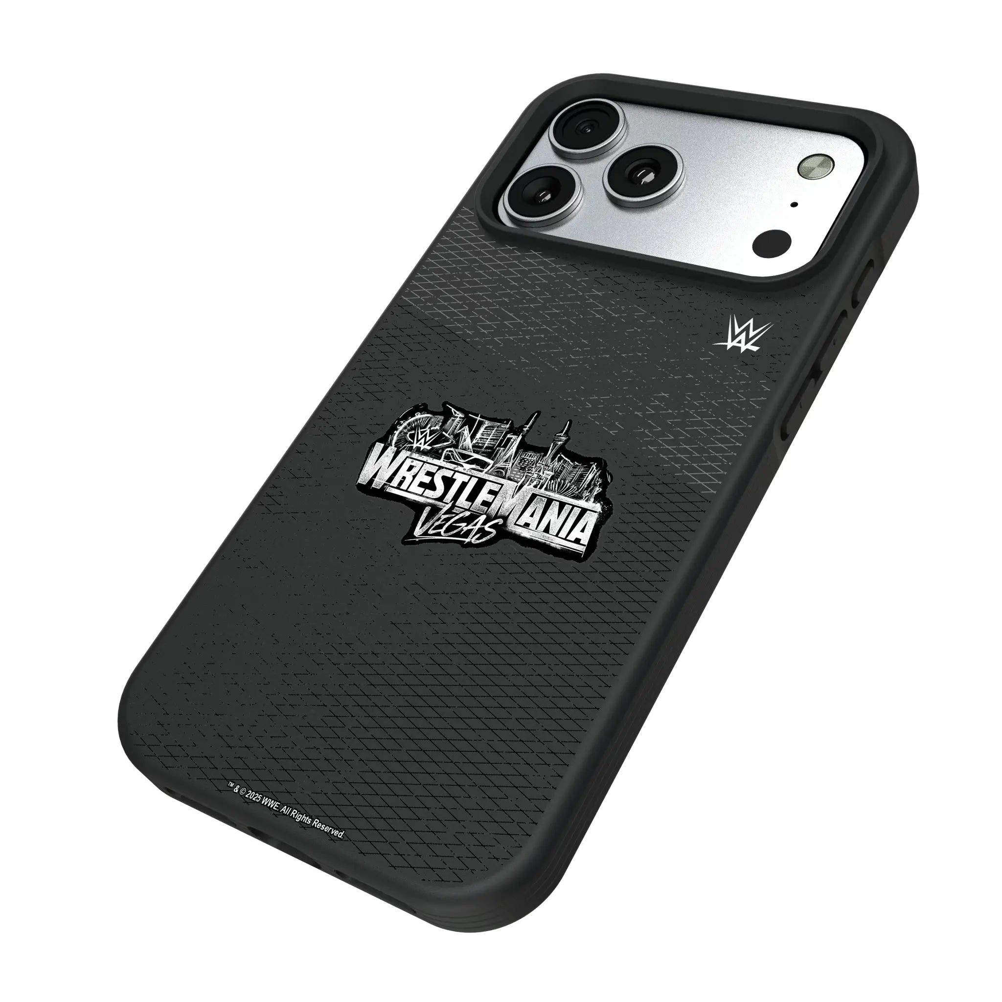 WrestleMania 42 Steel iPhone Bump Phone Case for Apple iPhone - Isometric View#Device_iPhone 17 Pro Max